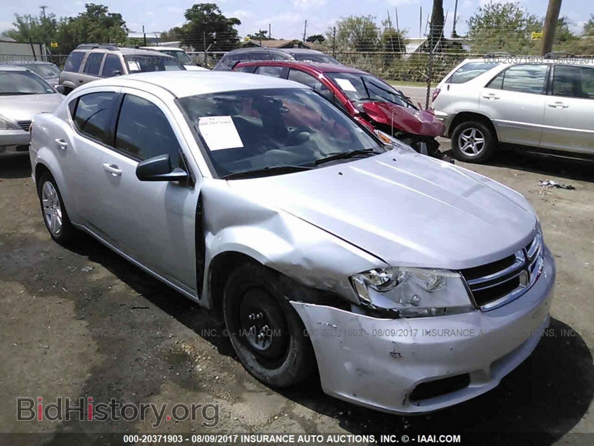 Фотография 1C3CDZAB3CN270342 - Dodge Avenger 2012
