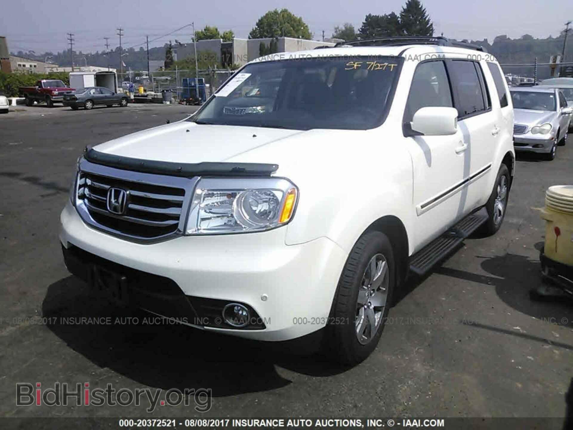 2013 Honda Pilot - VIN: 5FNYF4H9XDB034160 - Фото 2