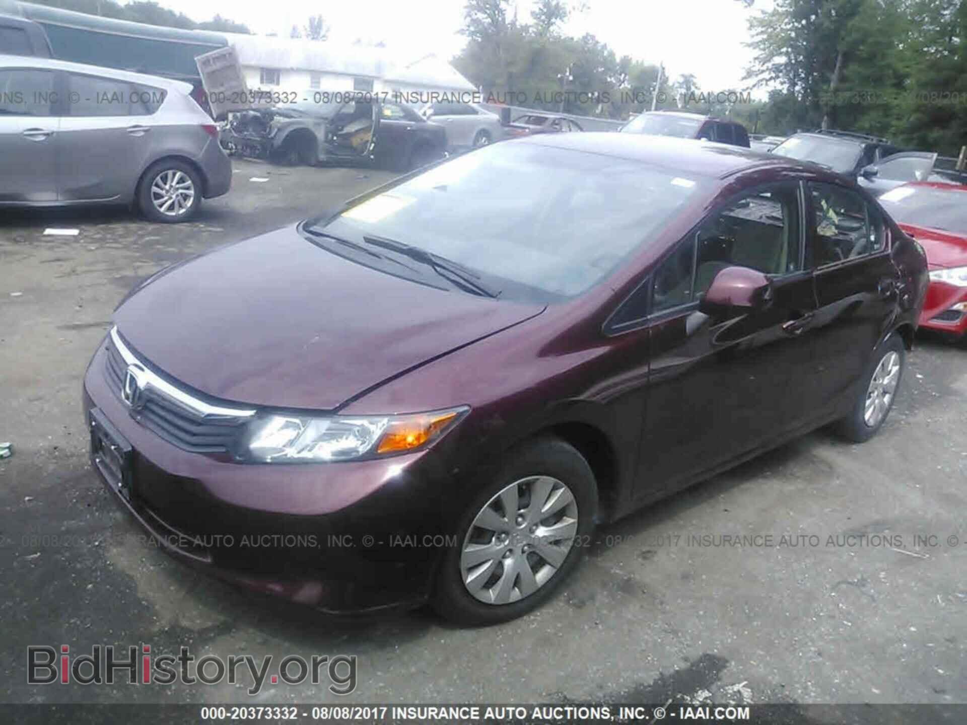 2012 Honda Civic - VIN: 19XFB2F57CE350577 - Photo 2