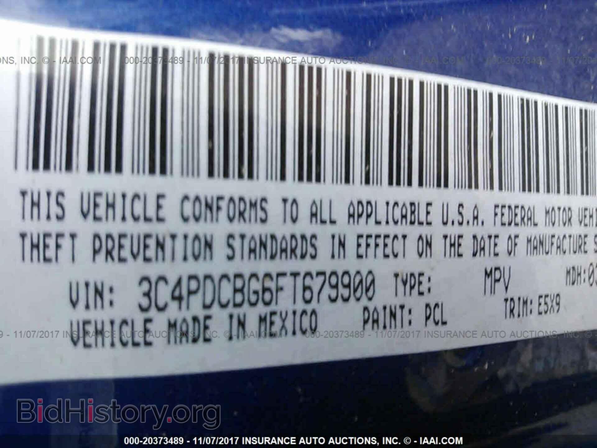 2015 Dodge Journey - VIN: 3C4PDCBG6FT679900 - Photo 9