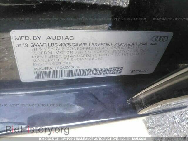 2013 Audi A4 - VIN: WAUFFAFL2DN047682 - Photo 9