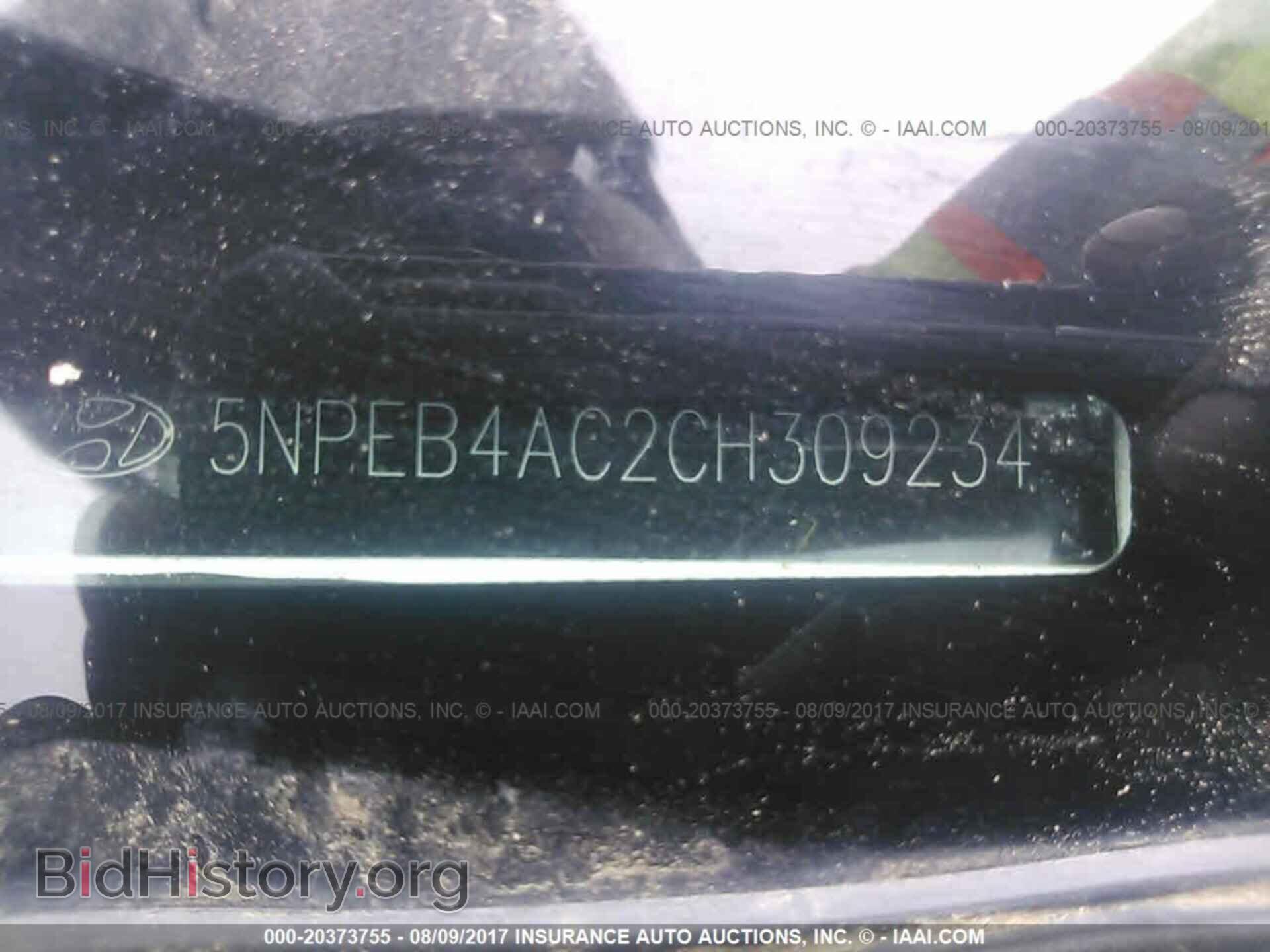 2012 Hyundai Sonata - VIN: 5NPEB4AC2CH309234 - Фото 9