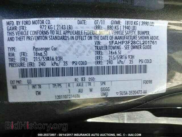 2012 Ford Focus - VIN: 1FAHP3F28CL201761 - Photo 9