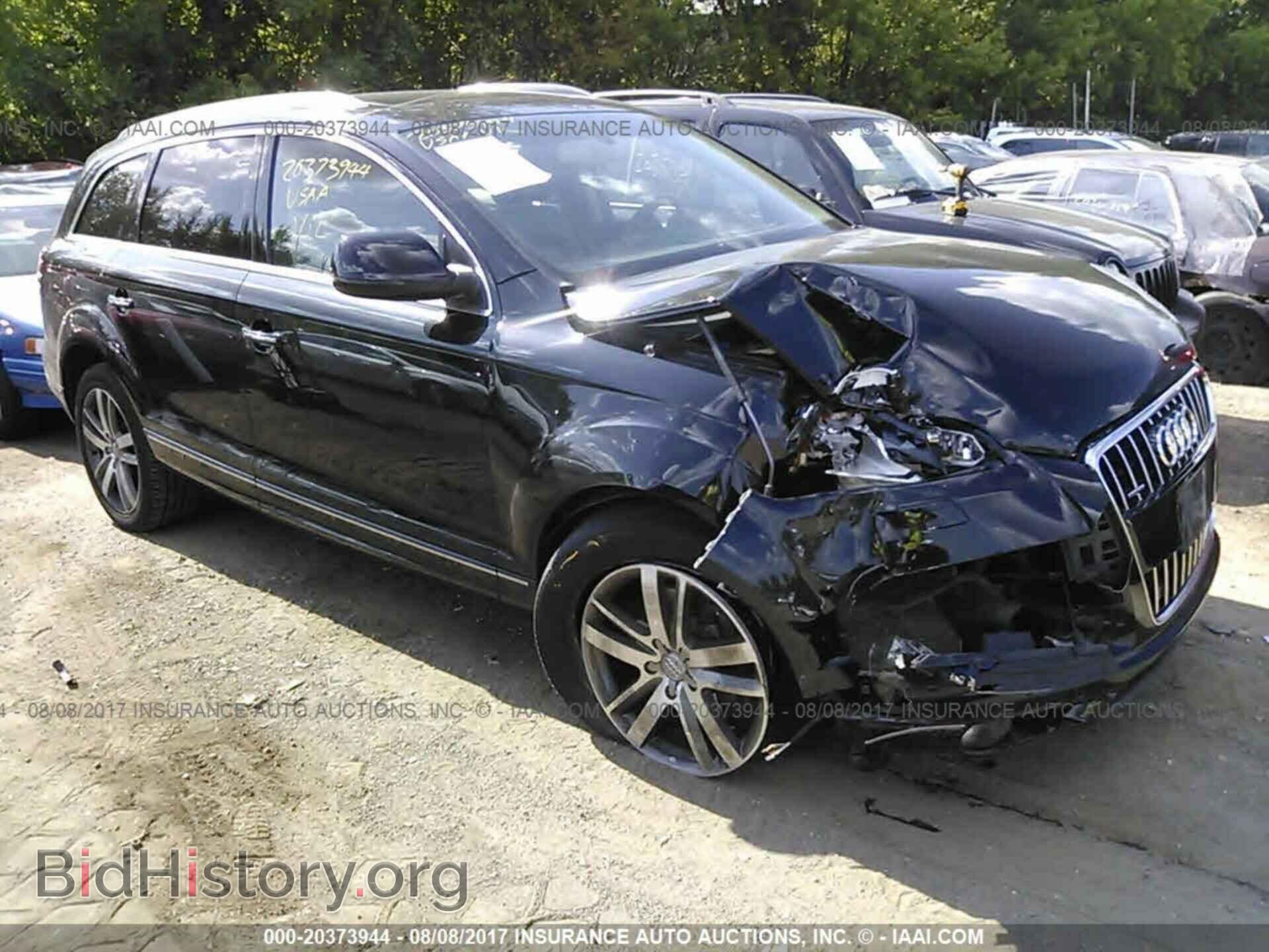 Photo WA1LGAFE7CD010243 - Audi Q7 2012