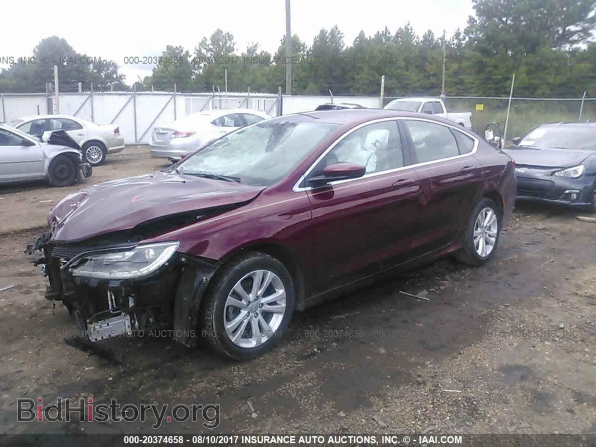 2016 Chrysler 200 - VIN: 1C3CCCAB0GN145398 - Photo 2