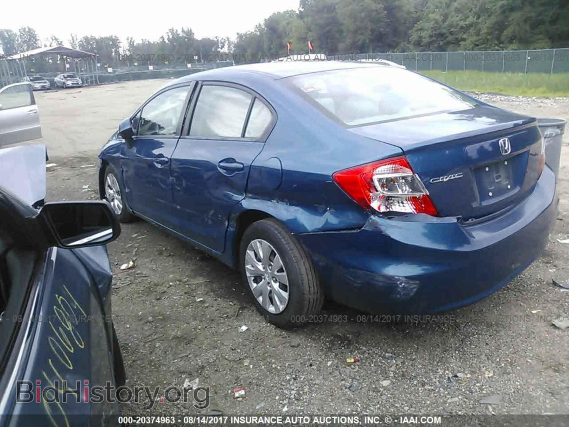 2012 Honda Civic - VIN: 19XFB2F57CE039005 - Фото 3