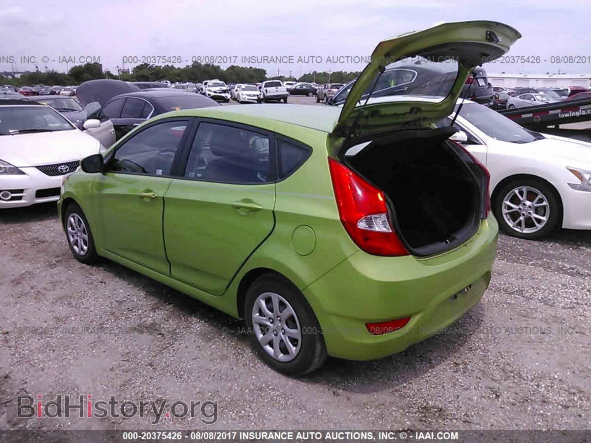 2013 Hyundai Accent - VIN: KMHCT5AE6DU100237 - Фото 3