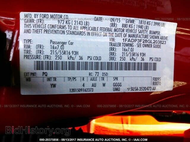 2016 Ford Focus - VIN: 1FADP3F28GL203823 - Photo 9