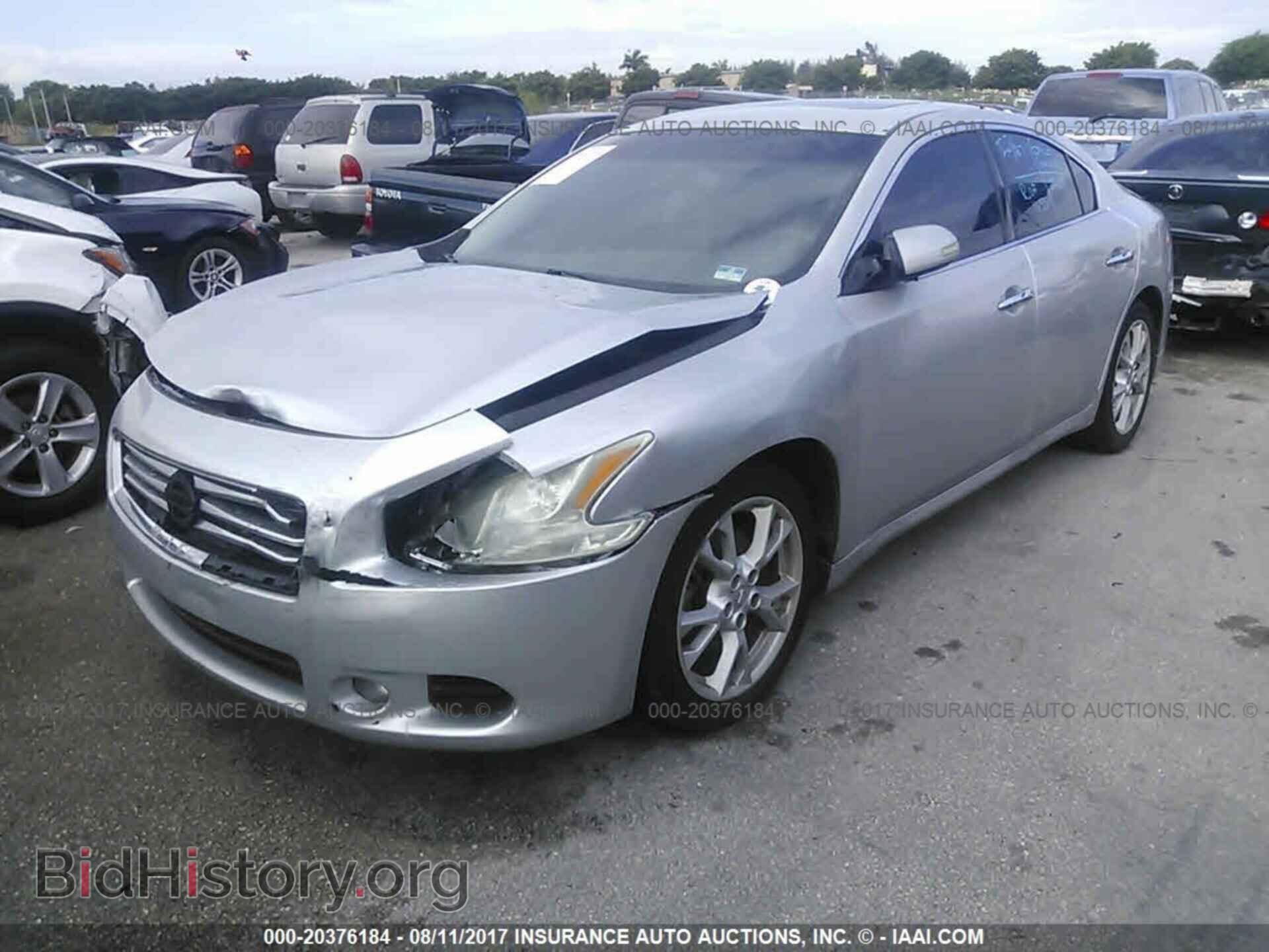 2012 Nissan Maxima - VIN: 1N4AA5APXCC803692 - Фото 2