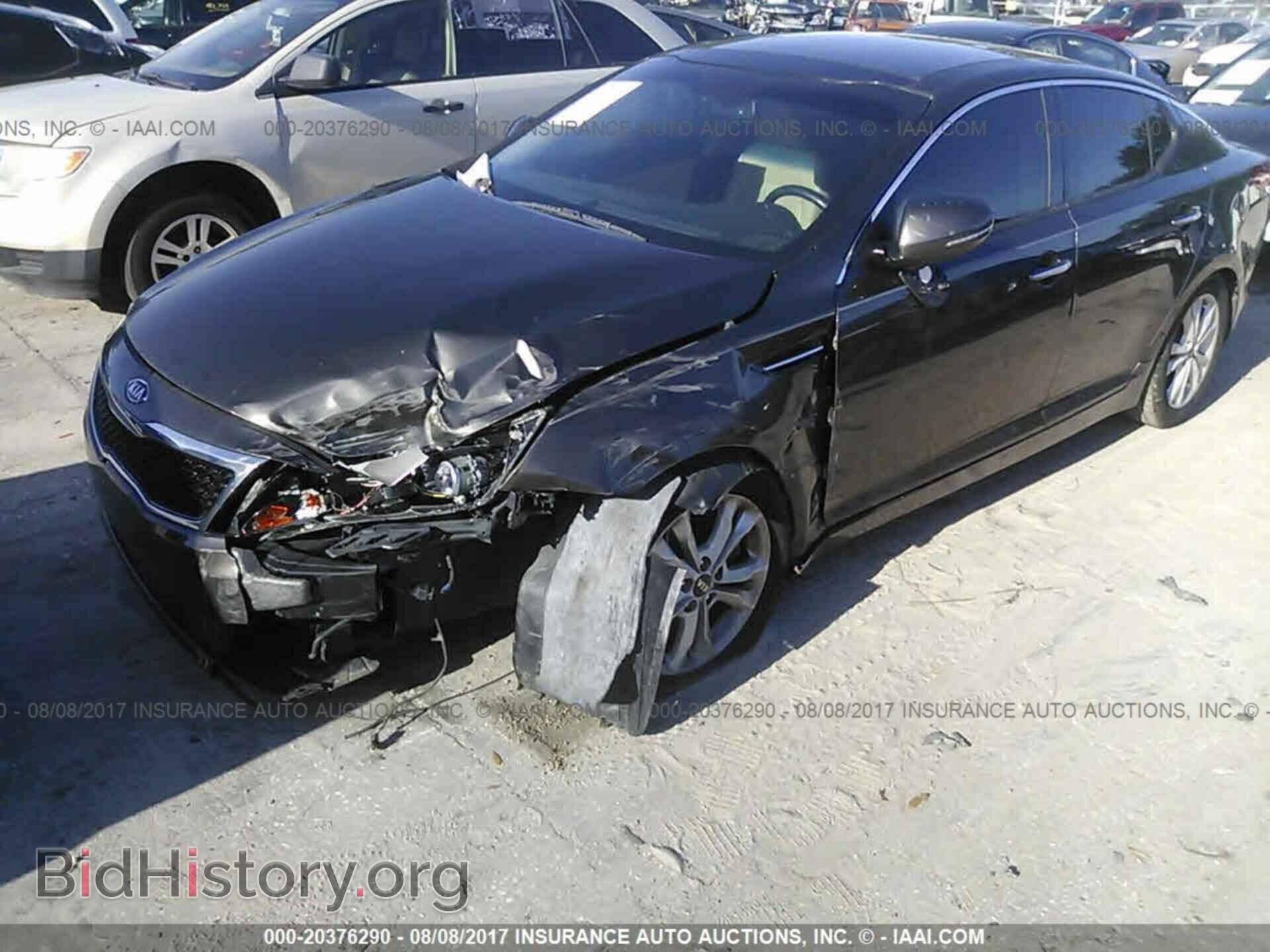 2011 Kia Optima - VIN: KNAGN4A78B5103608 - Фото 2