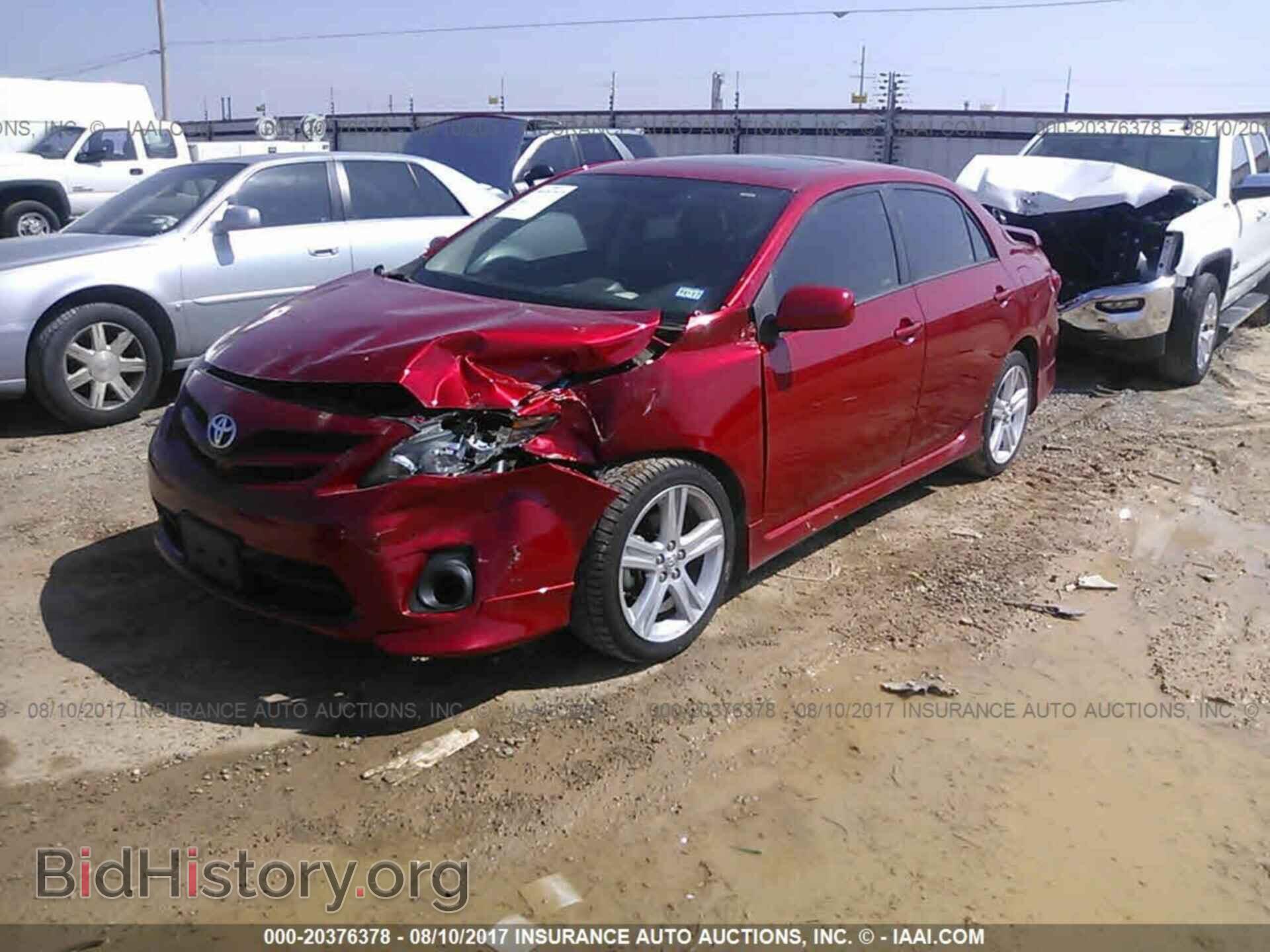 2013 Toyota Corolla - VIN: 5YFBU4EE0DP128419 - Фото 2