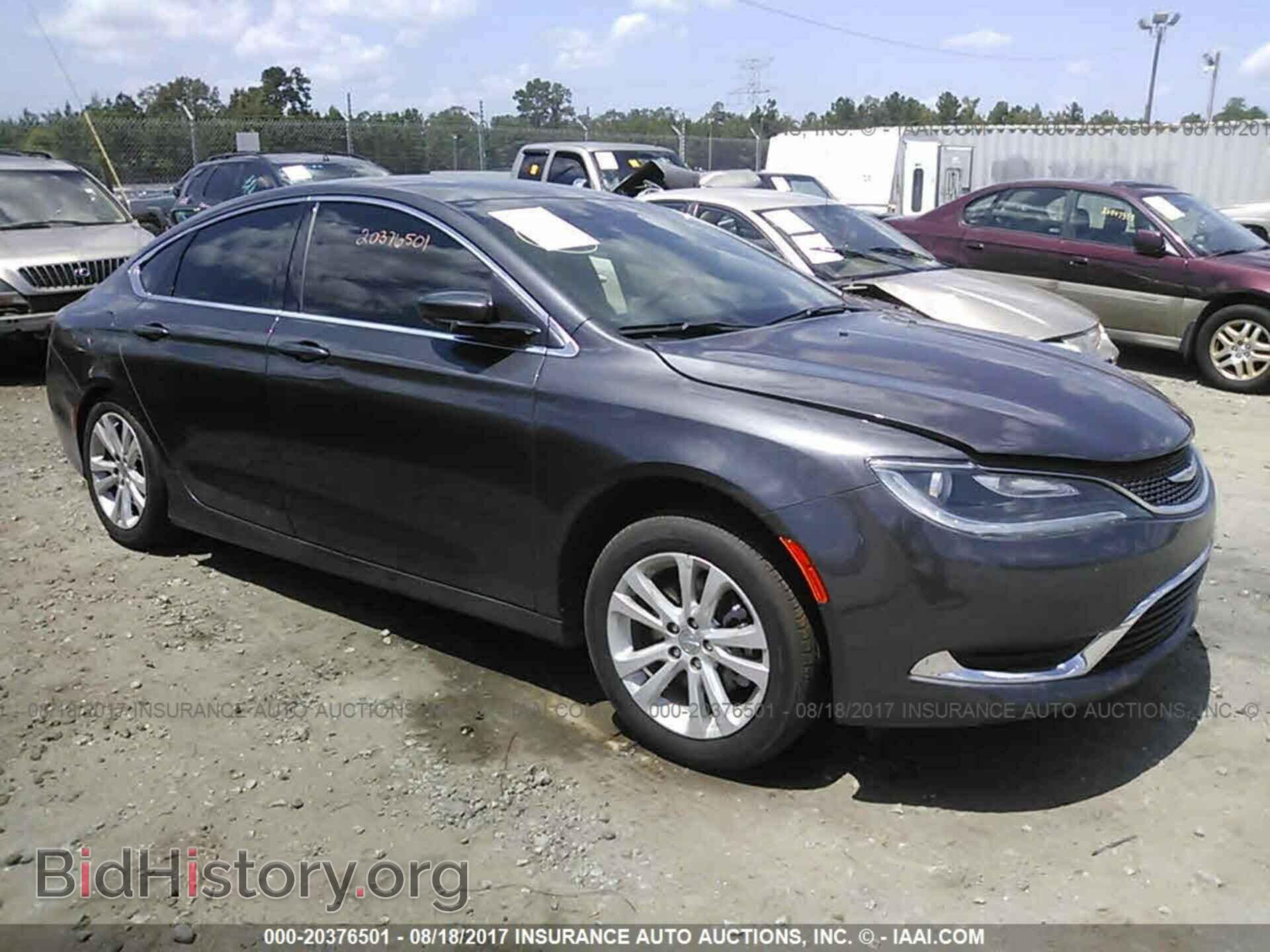 Фотография 1C3CCCAB1HN502590 - Chrysler 200 2017