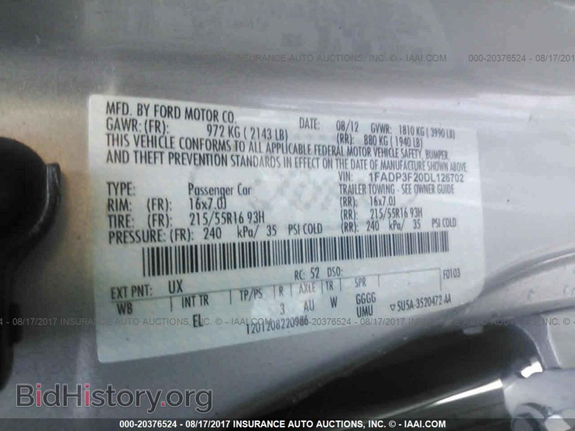 2013 Ford Focus - VIN: 1FADP3F20DL126702 - Photo 9