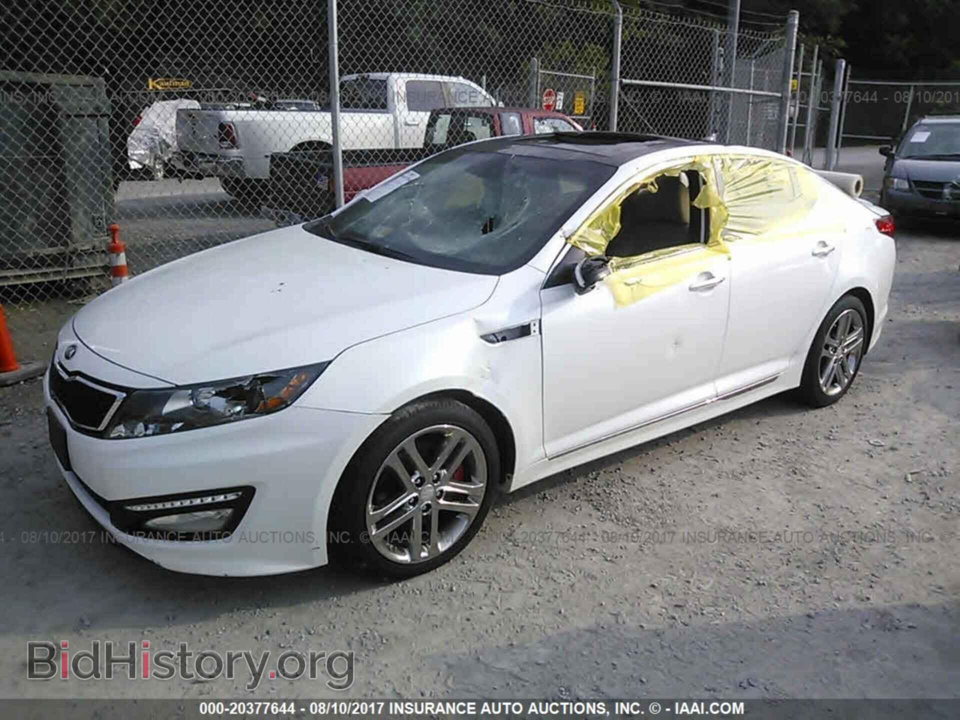 2013 Kia Optima - VIN: 5XXGR4A60DG217762 - Фото 2