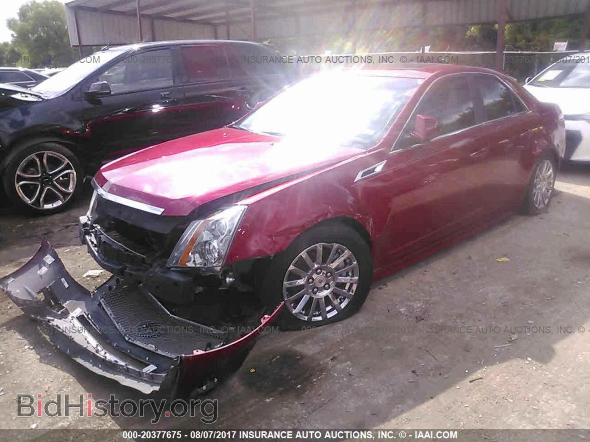 2012 Cadillac Cts - VIN: 1G6DE5E53C0127613 - Фото 2