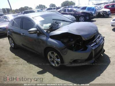 2014 Ford FOCUS, gray — VIN 1FADP3K25EL329950, IAAI