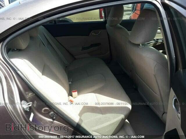 2012 Honda Civic - VIN: 2HGFB2F52CH594496 - Фото 8