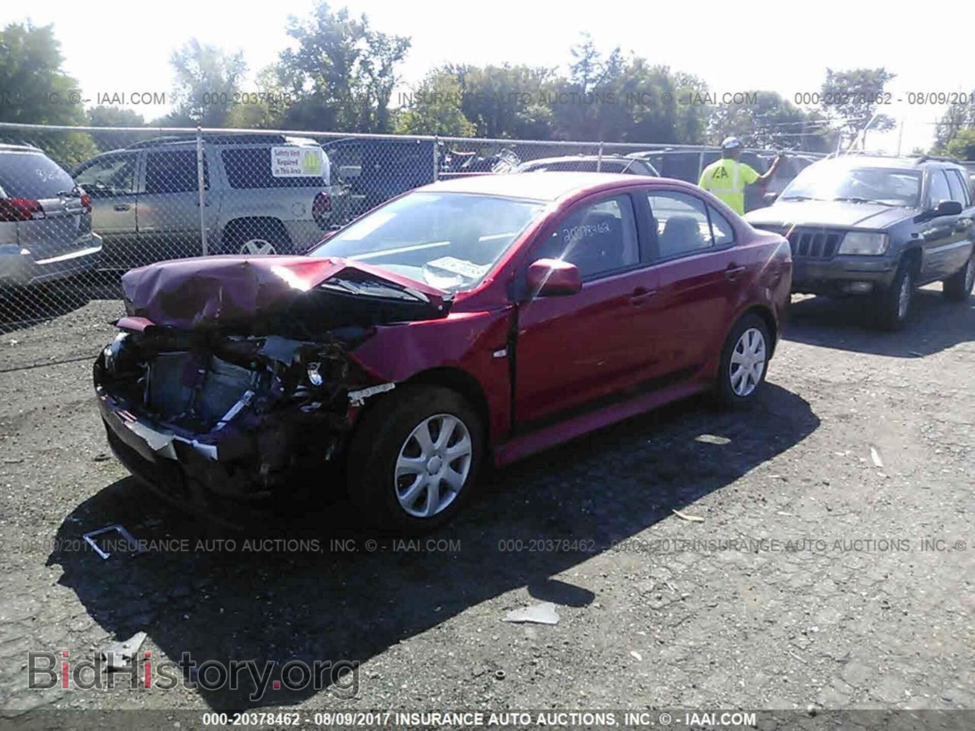 2012 Mitsubishi Lancer - VIN: JA32U2FU3CU031838 - Фото 2