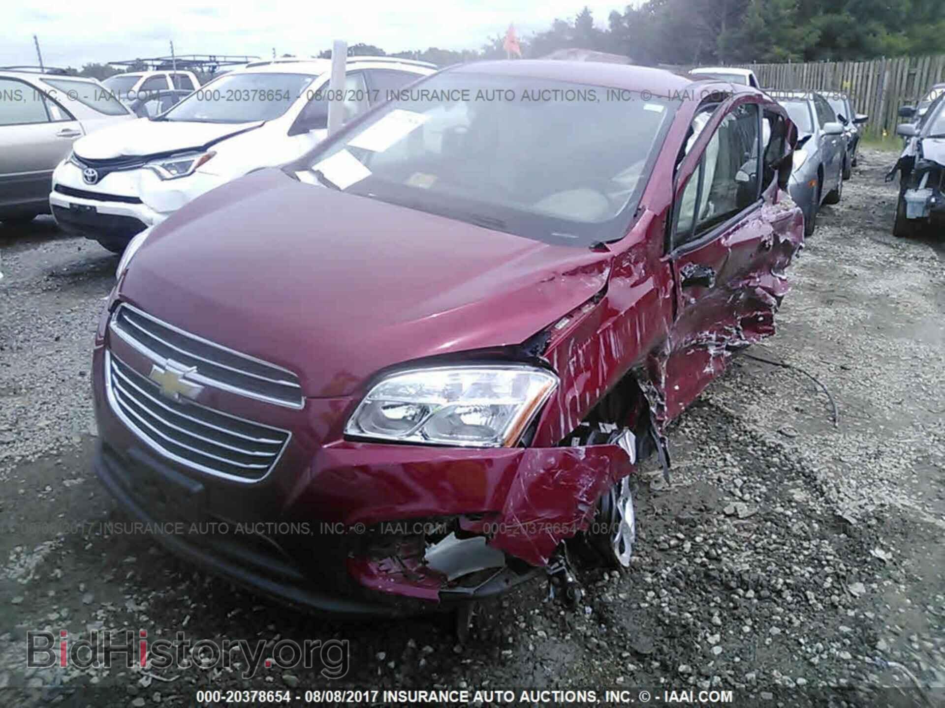 2015 Chevrolet Trax - VIN: KL7CJKSB1FB247686 - Фото 2
