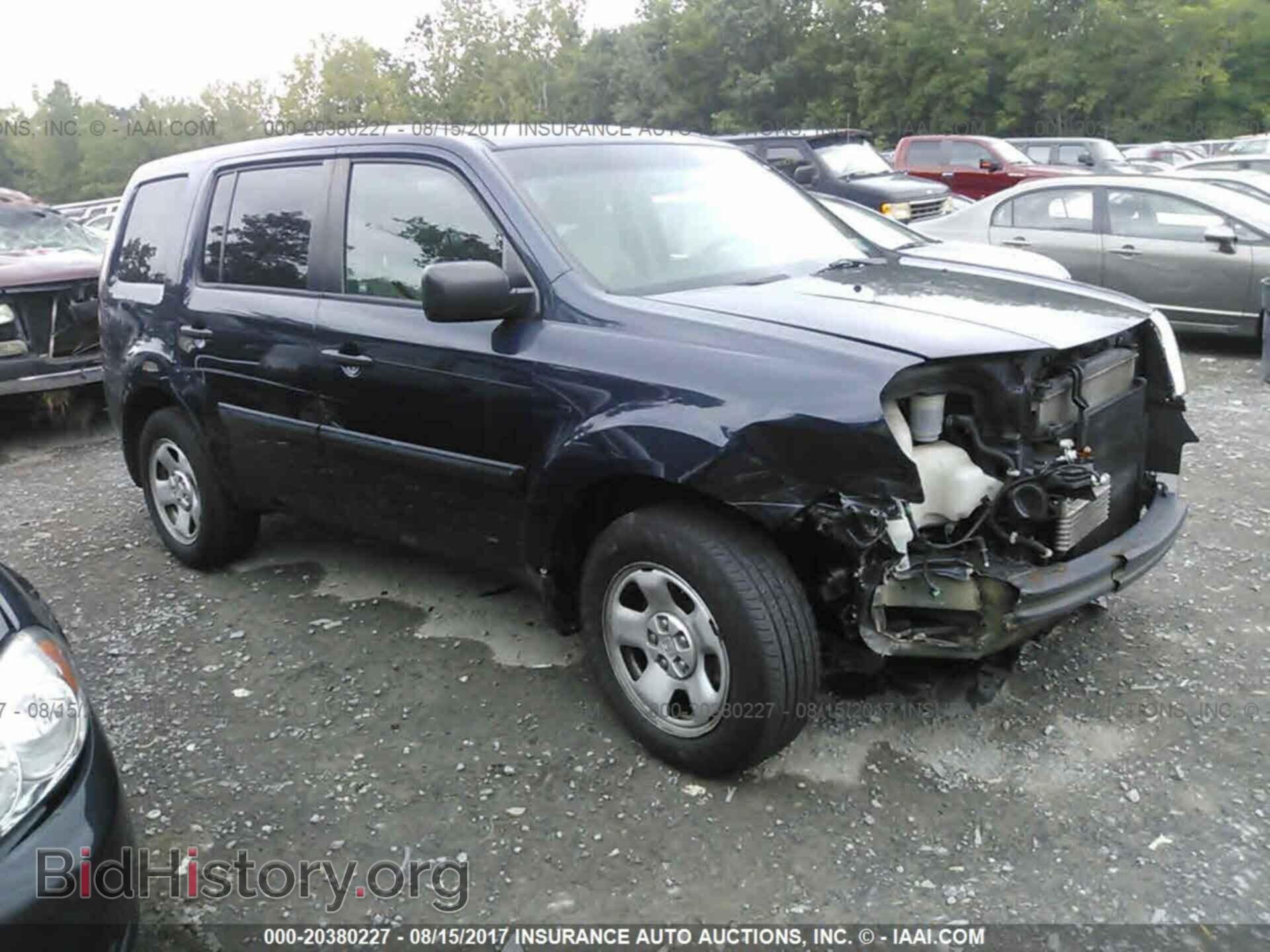 Фотография 5FNYF4H25CB073708 - Honda Pilot 2012
