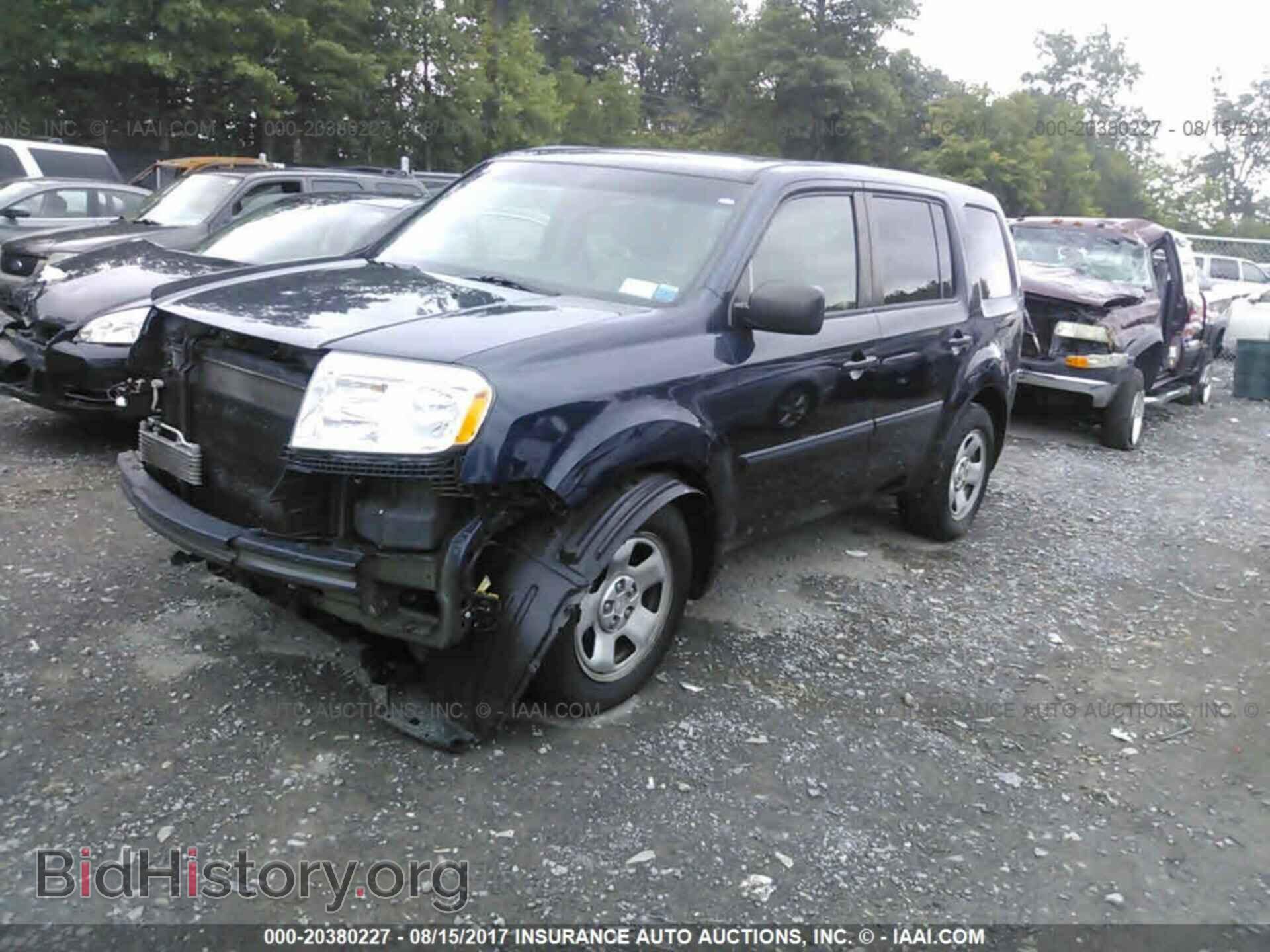 2012 Honda Pilot - VIN: 5FNYF4H25CB073708 - Photo 2