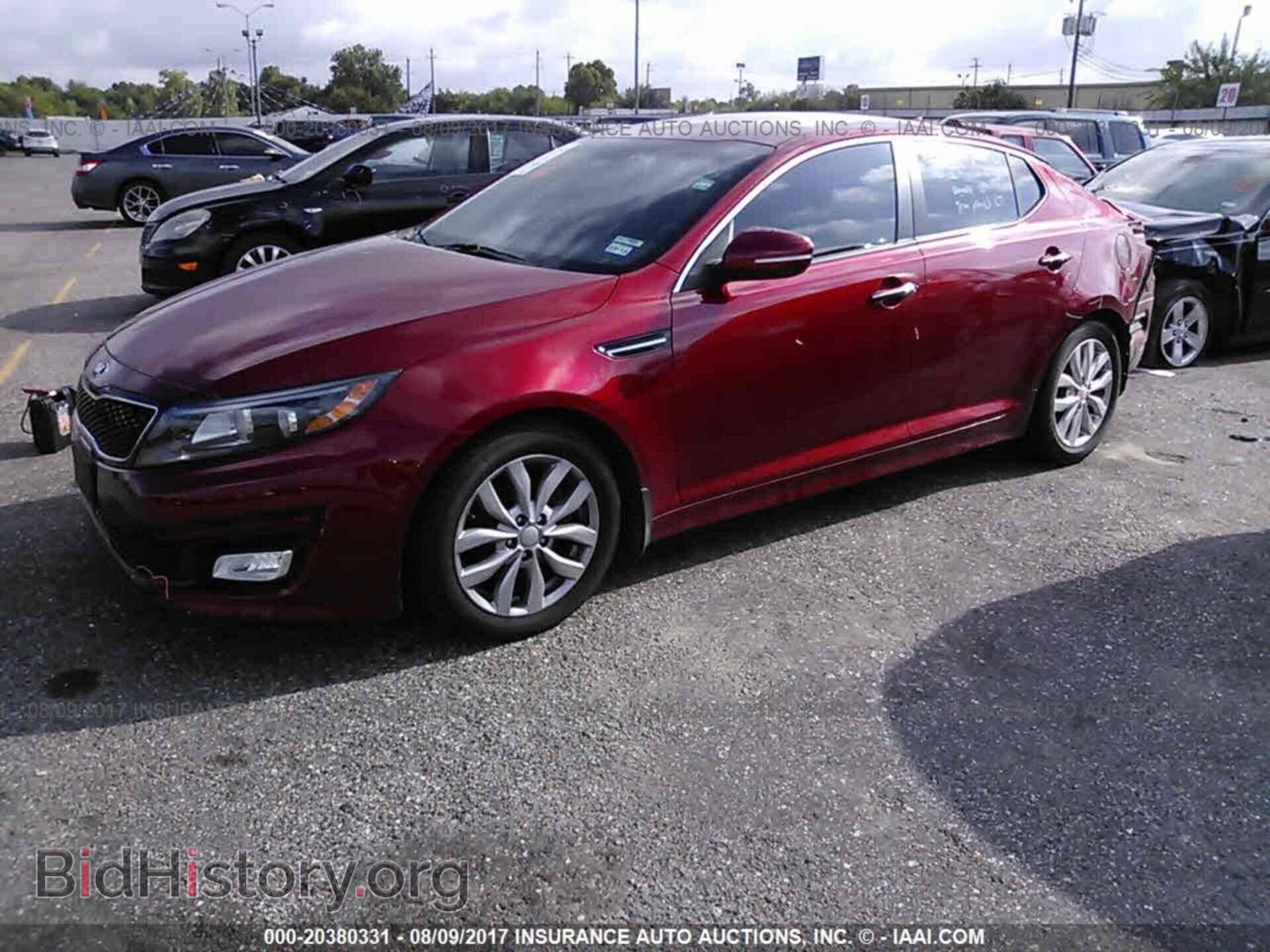 2014 Kia Optima - VIN: 5XXGN4A77EG325608 - Фото 2