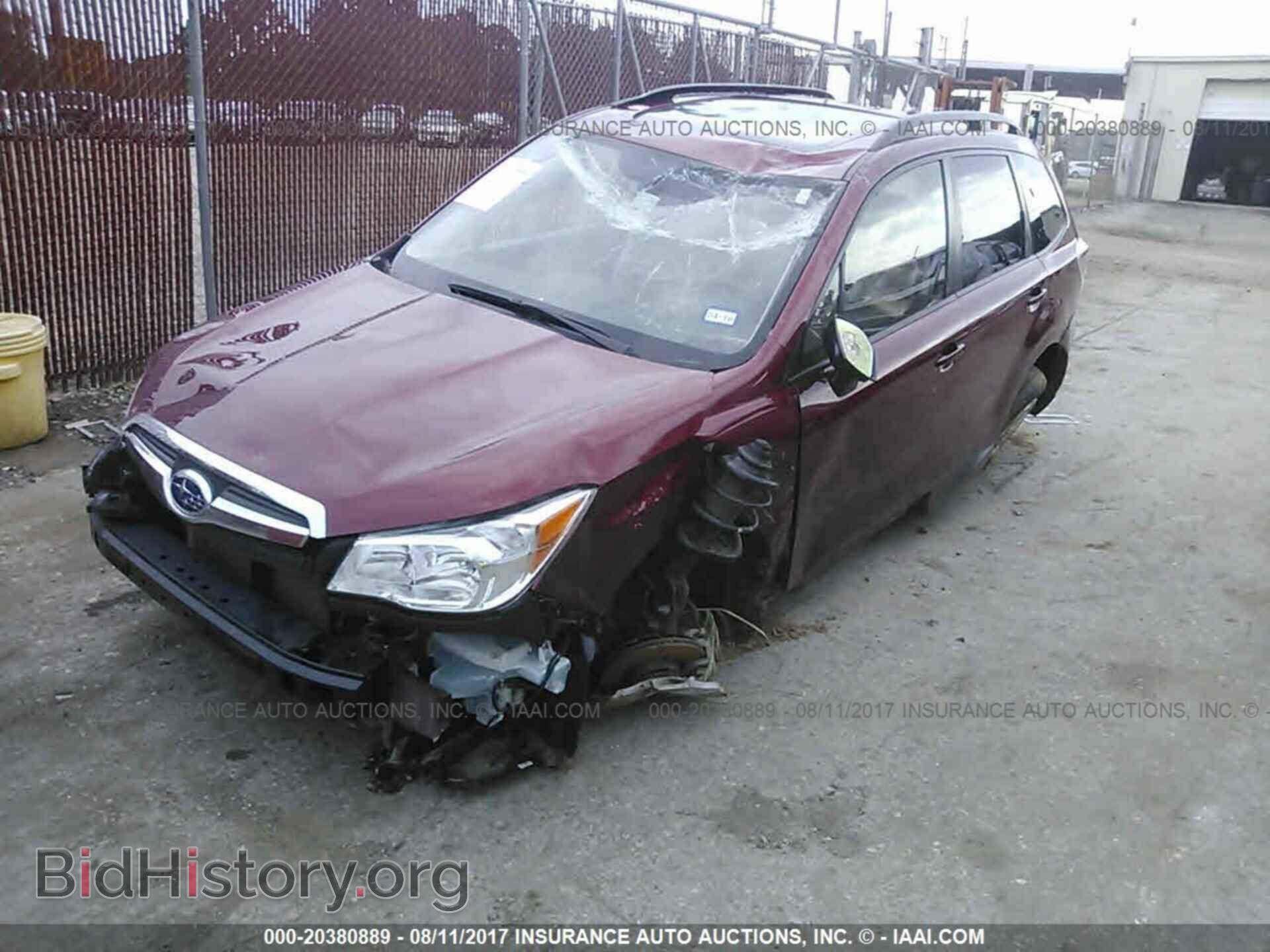 2015 Subaru Forester - VIN: JF2SJADC0FH598182 - Фото 2