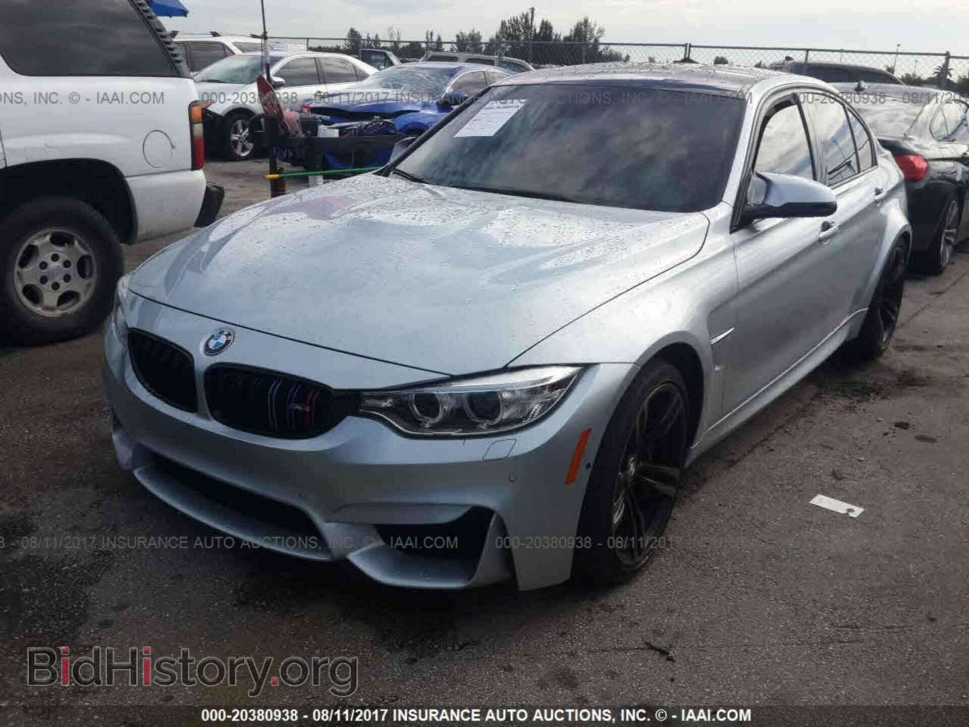 2015 Bmw M3 - VIN: WBS3C9C59FP805374 - Фото 2