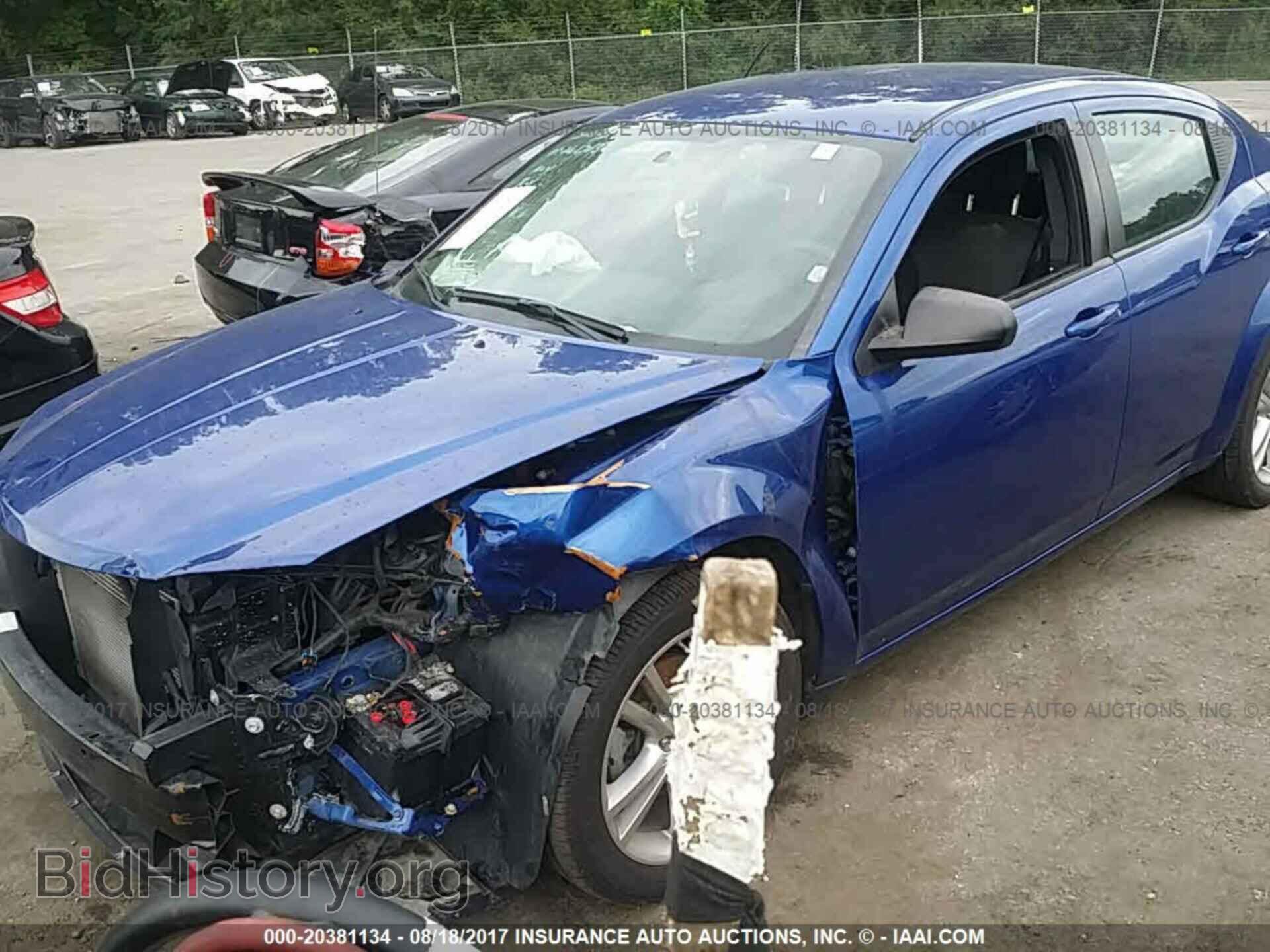 2014 Dodge Avenger - VIN: 1C3CDZAB4EN222805 - Фото 2