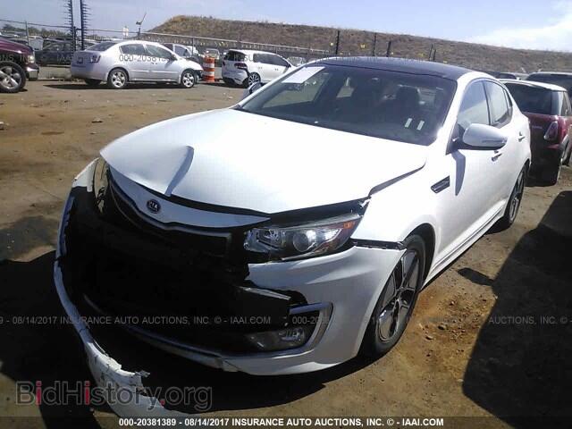 2011 Kia Optima - VIN: KNAGM4AD3B5001383 - Фото 2