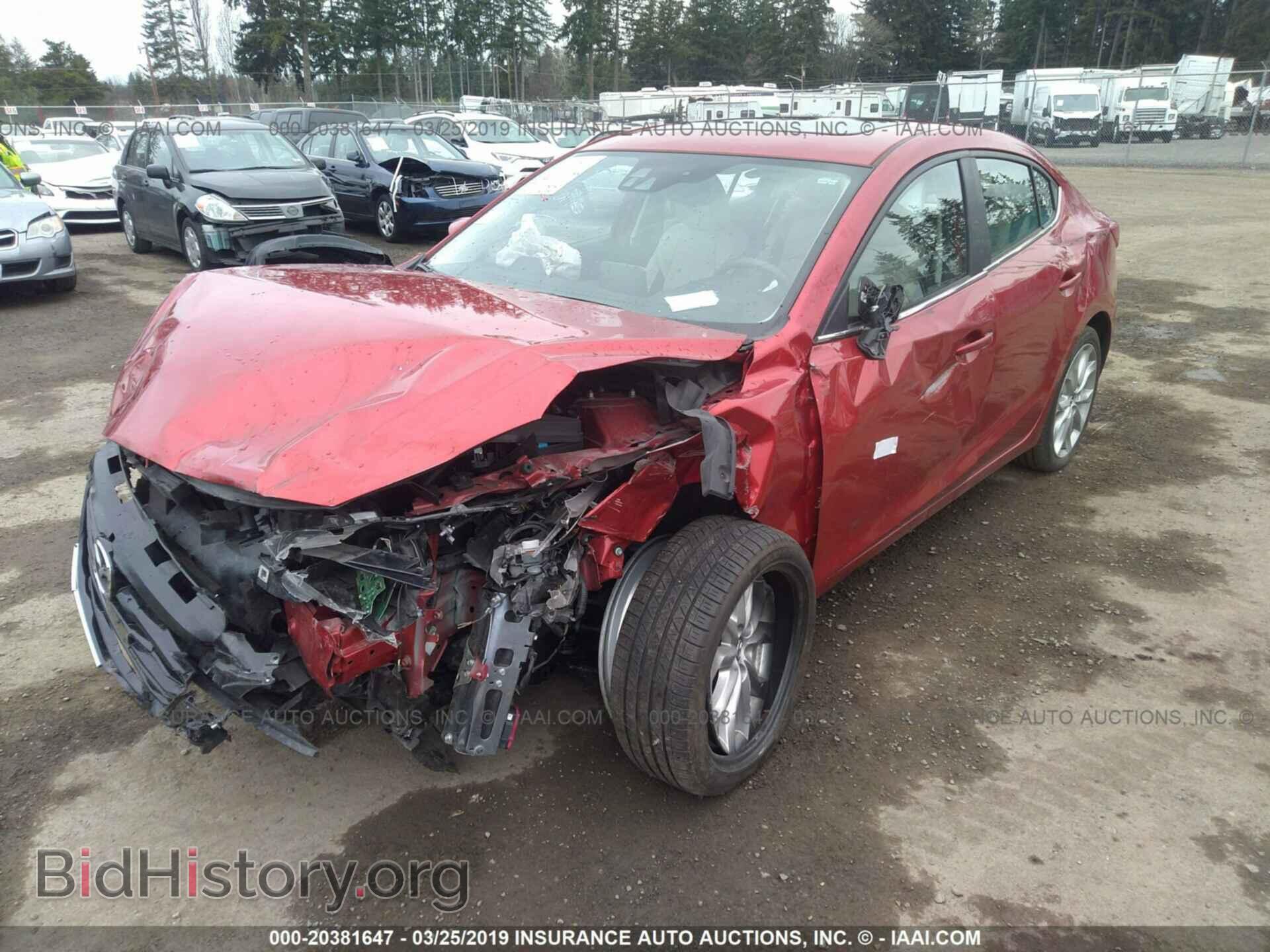 2014 MAZDA 3 - VIN: JM1BM1W39E1107134 - Фото 2