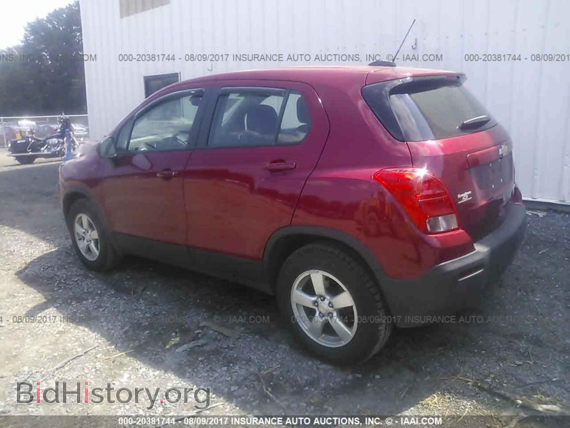 2015 Chevrolet Trax - VIN: KL7CJPSB0FB227698 - Фото 3