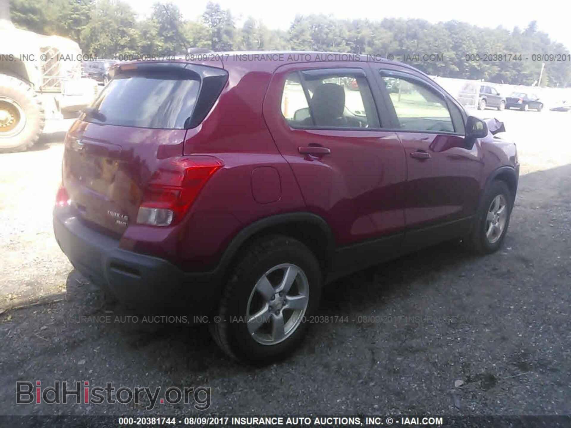2015 Chevrolet Trax - VIN: KL7CJPSB0FB227698 - Фото 4