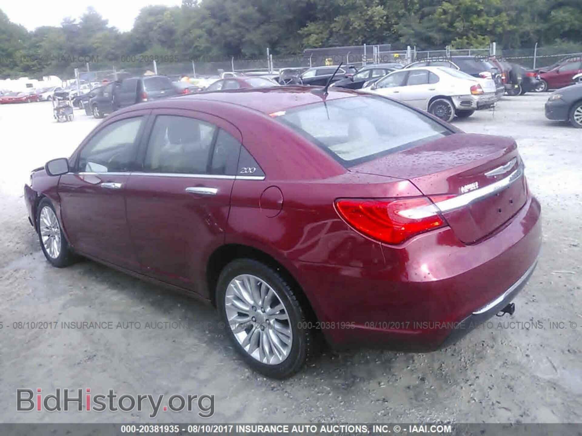 2013 Chrysler 200 - VIN: 1C3CCBCG7DN684776 - Фото 3