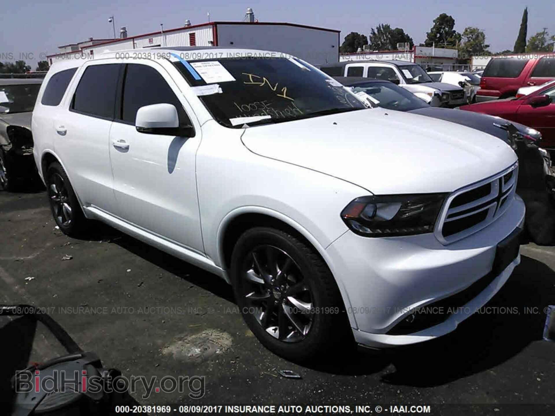 Фотография 1C4RDHDG6FC709329 - Dodge Durango 2015