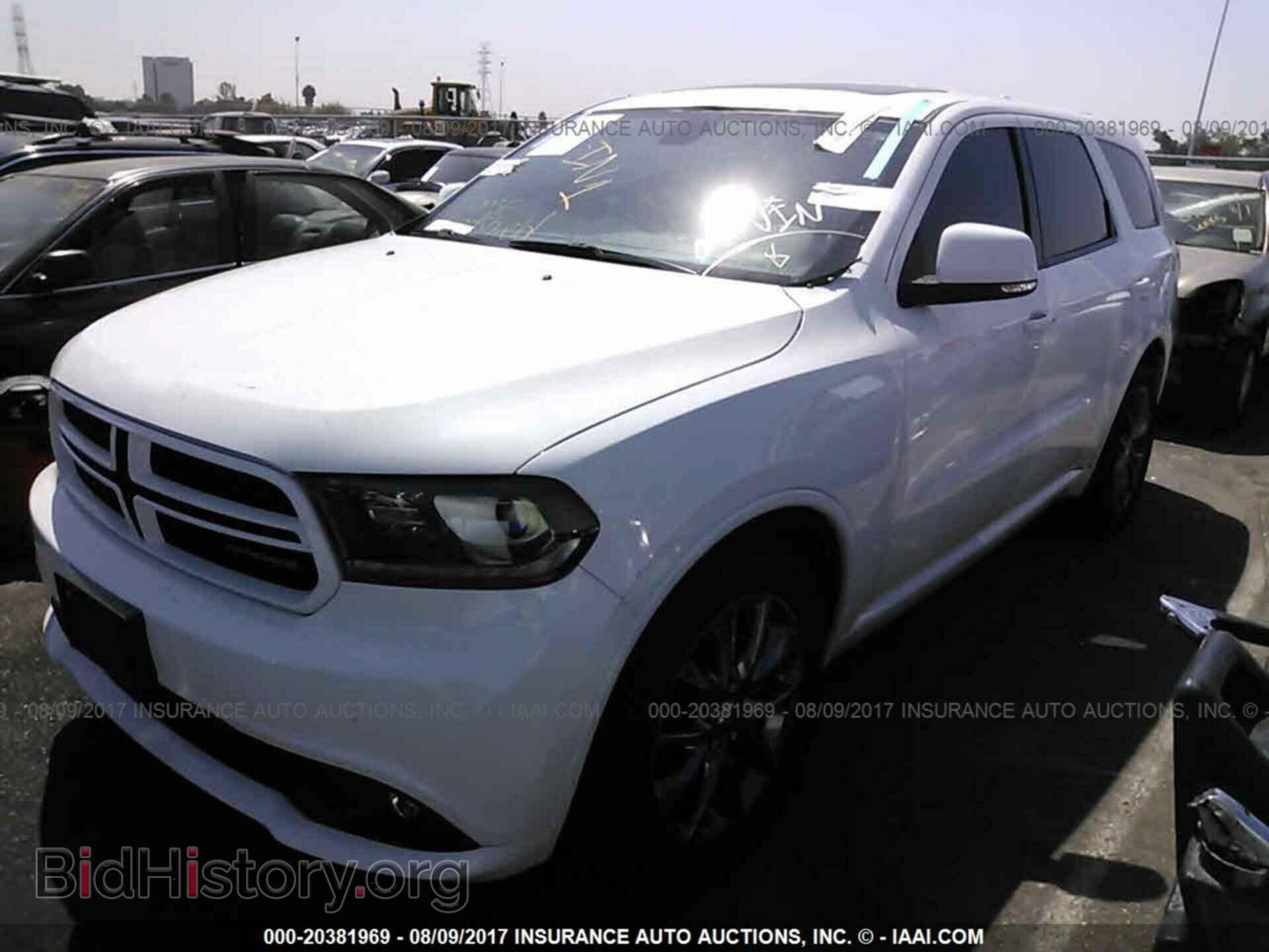 2015 Dodge Durango - VIN: 1C4RDHDG6FC709329 - Фото 2