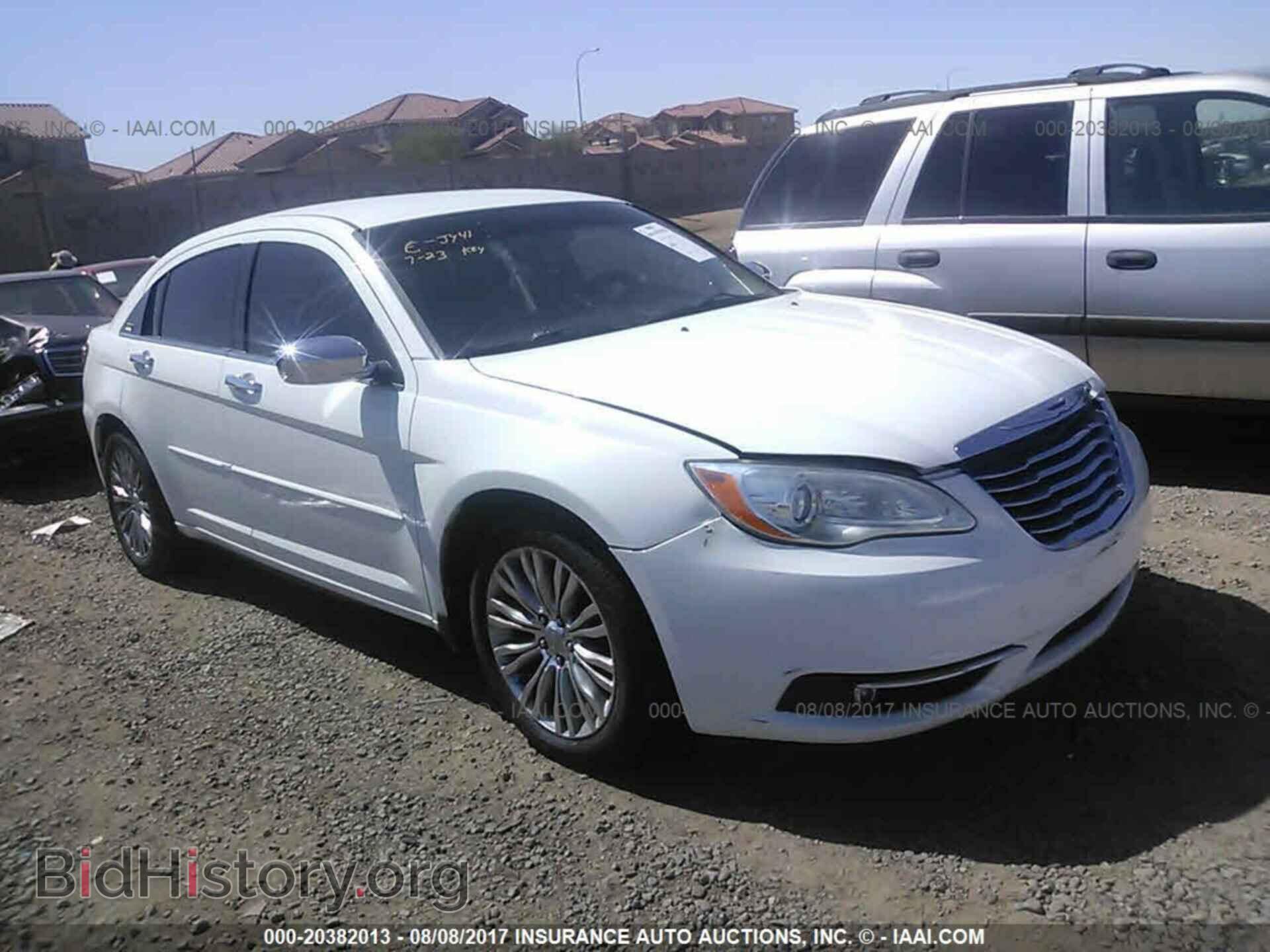 Фотография 1C3CCBCB1CN200880 - Chrysler 200 2012