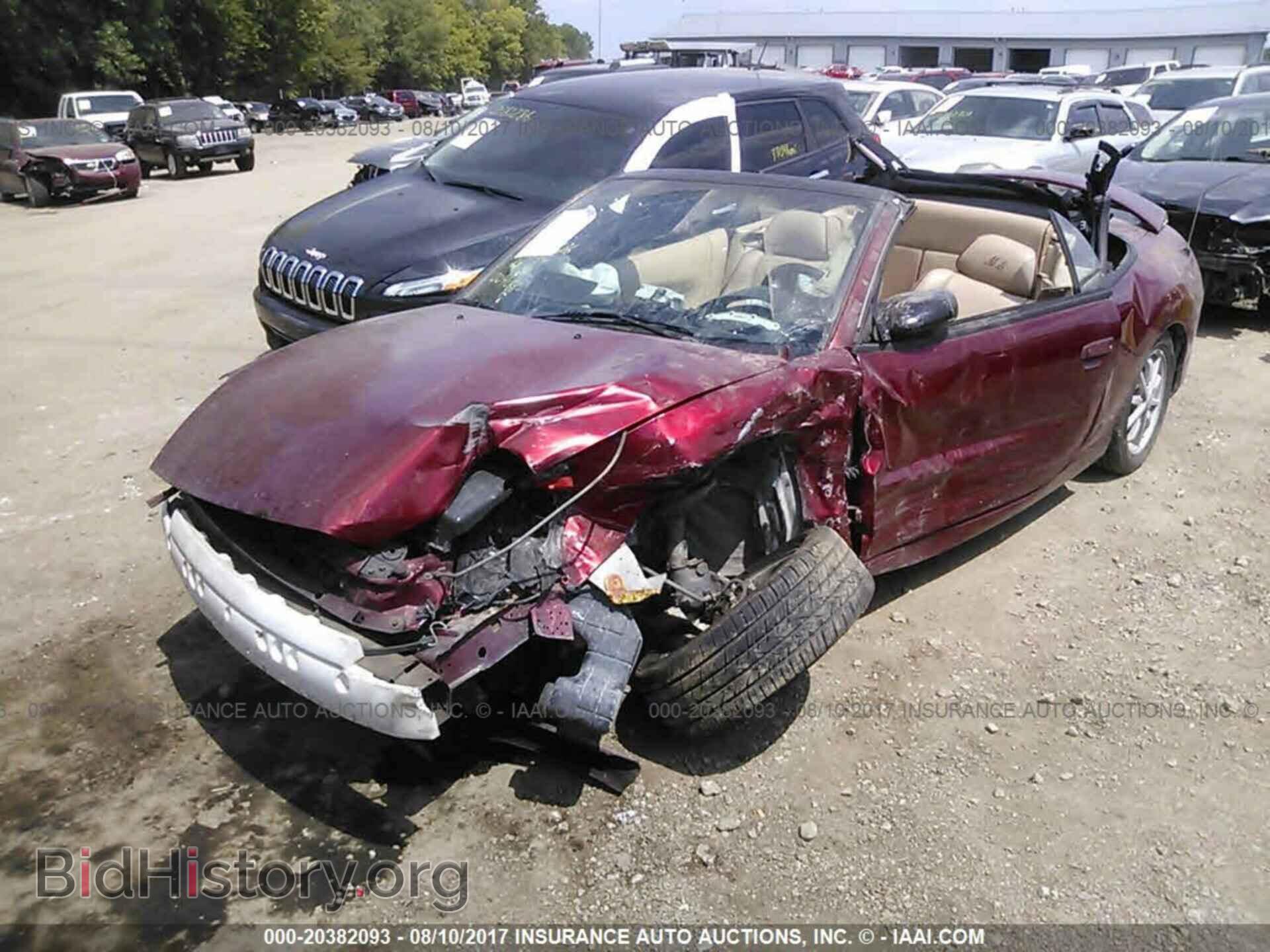 2001 MITSUBISHI ECLIPSE - VIN: 4A3AE35G11E004086 - Photo 2