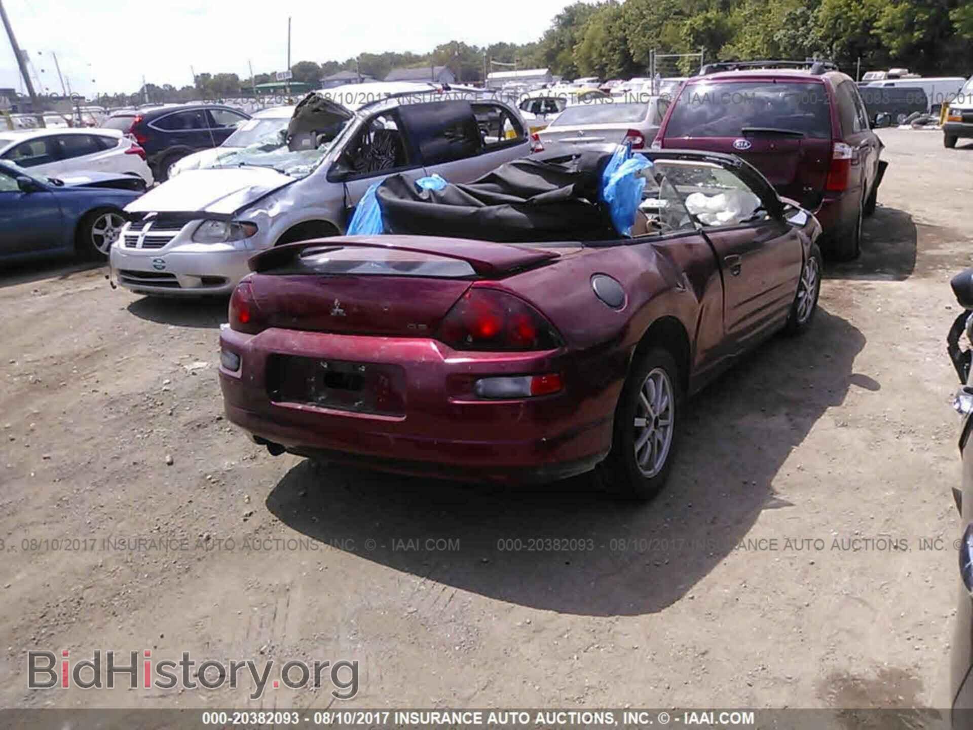 2001 MITSUBISHI ECLIPSE - VIN: 4A3AE35G11E004086 - Photo 4