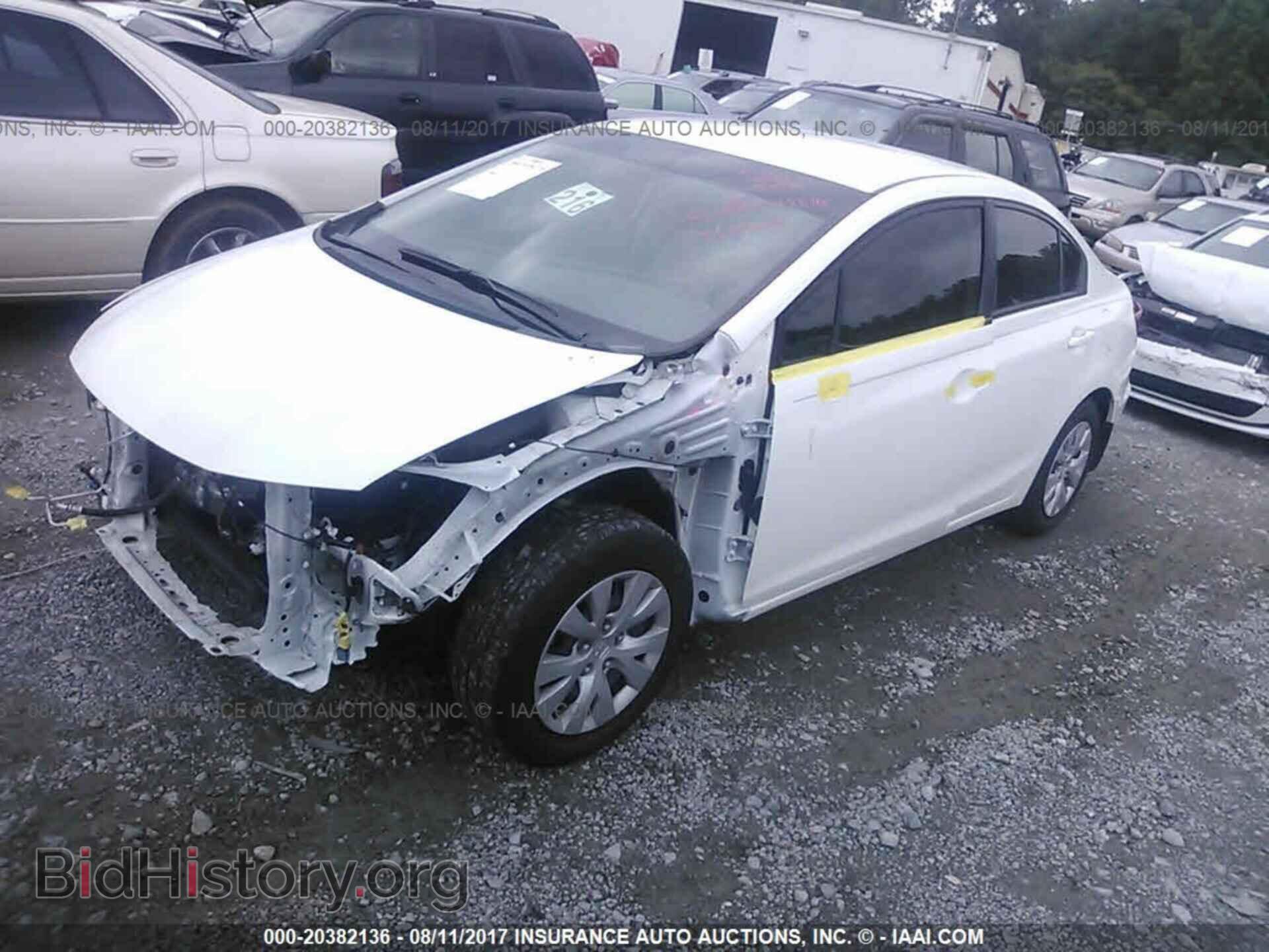 2012 Honda Civic - VIN: JHMFB2F5XCS000128 - Photo 2