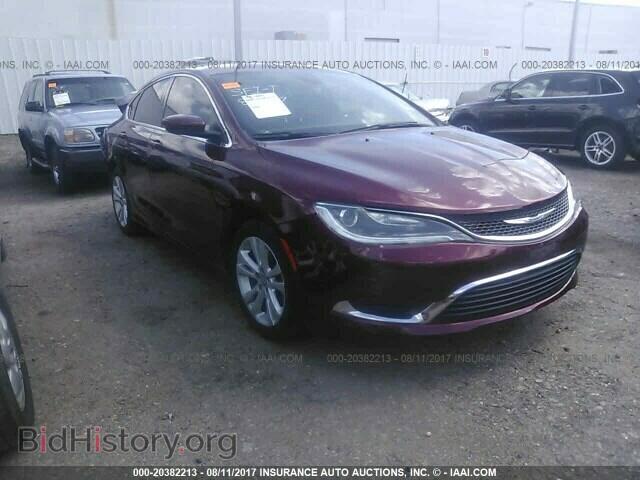 Фотография 1C3CCCAB7GN156754 - Chrysler 200 2016