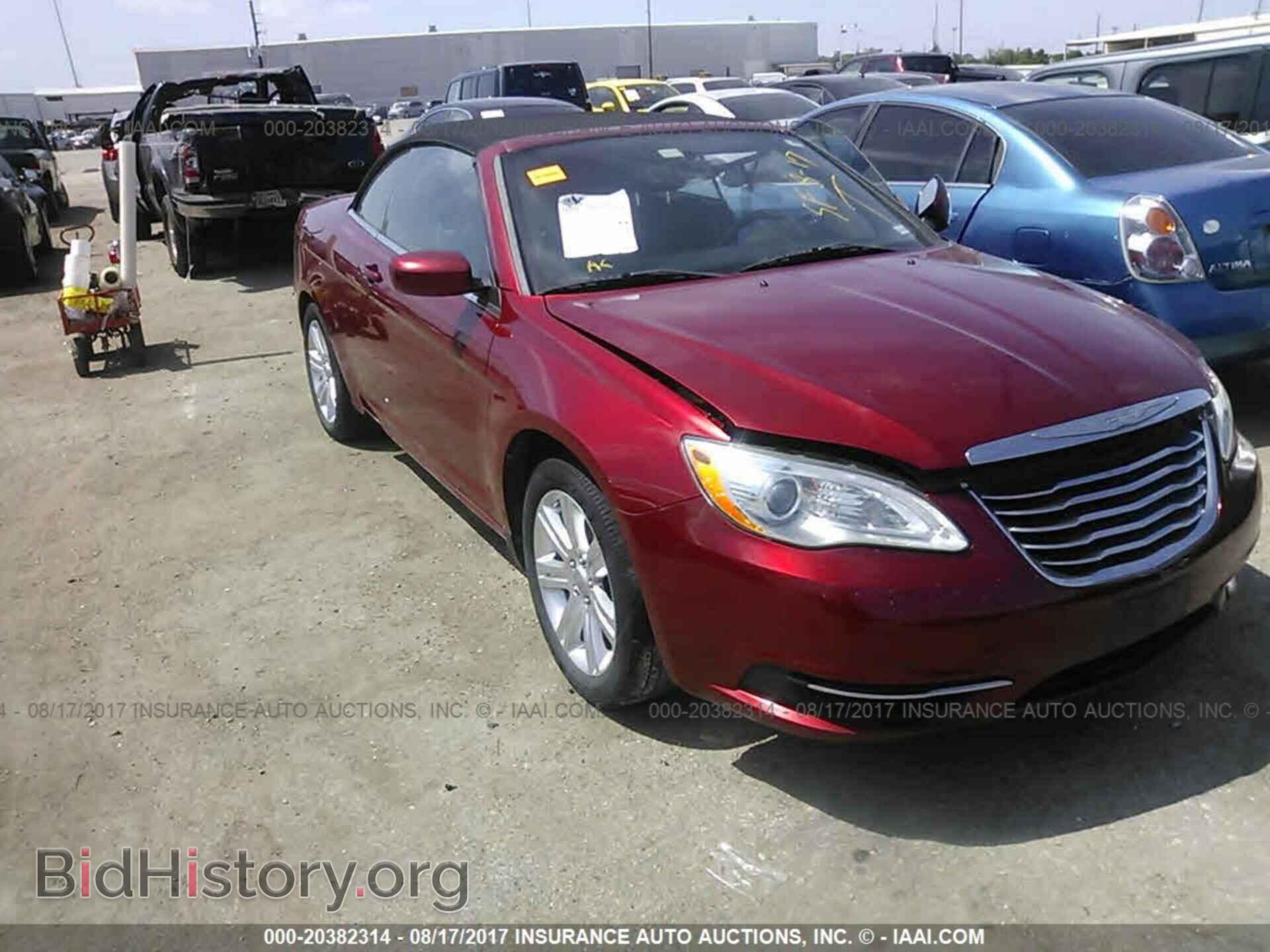 Фотография 1C3BCBEB5CN143513 - Chrysler 200 2012