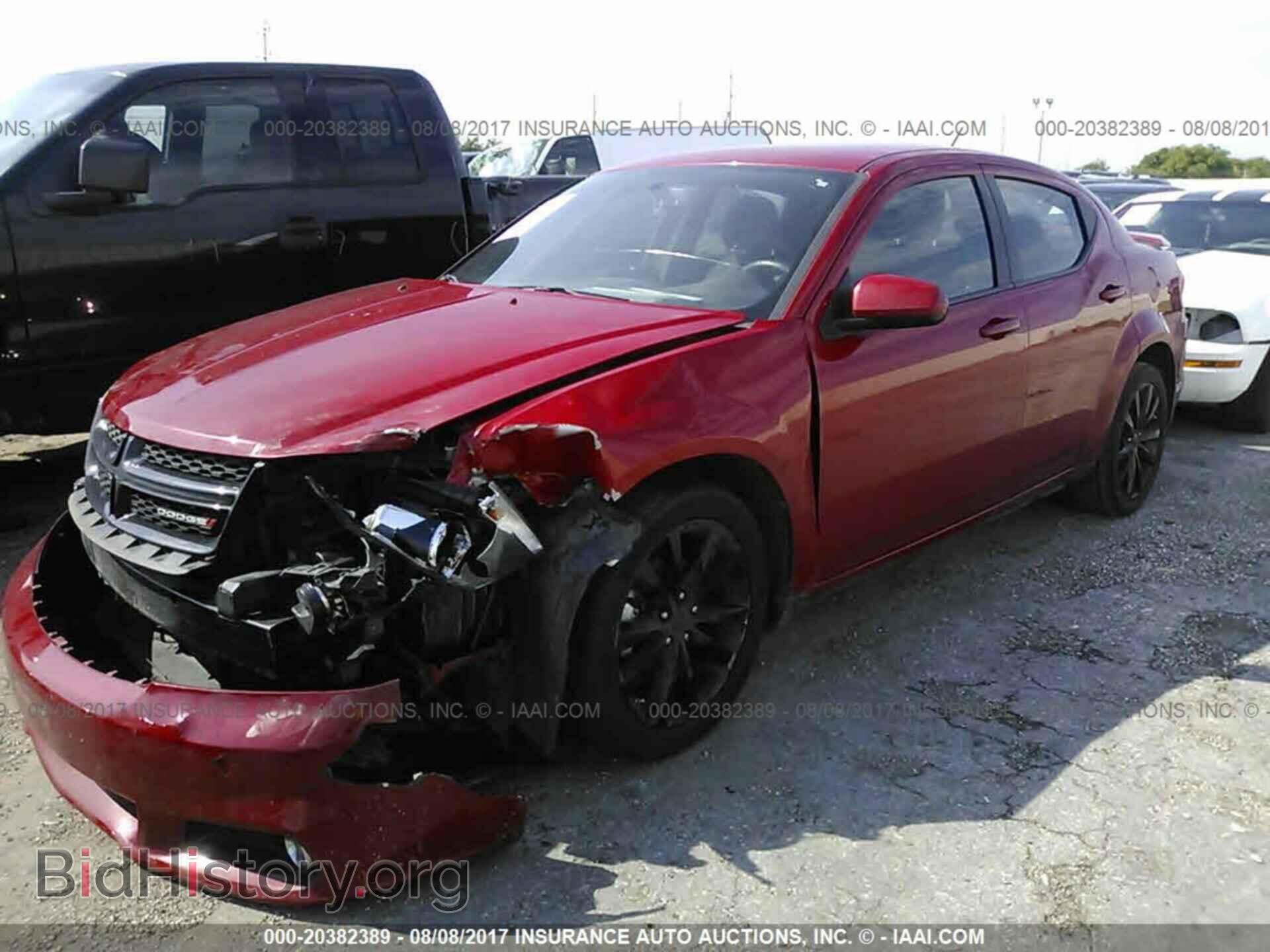 2013 Dodge Avenger - VIN: 1C3CDZCG3DN696493 - Фото 2