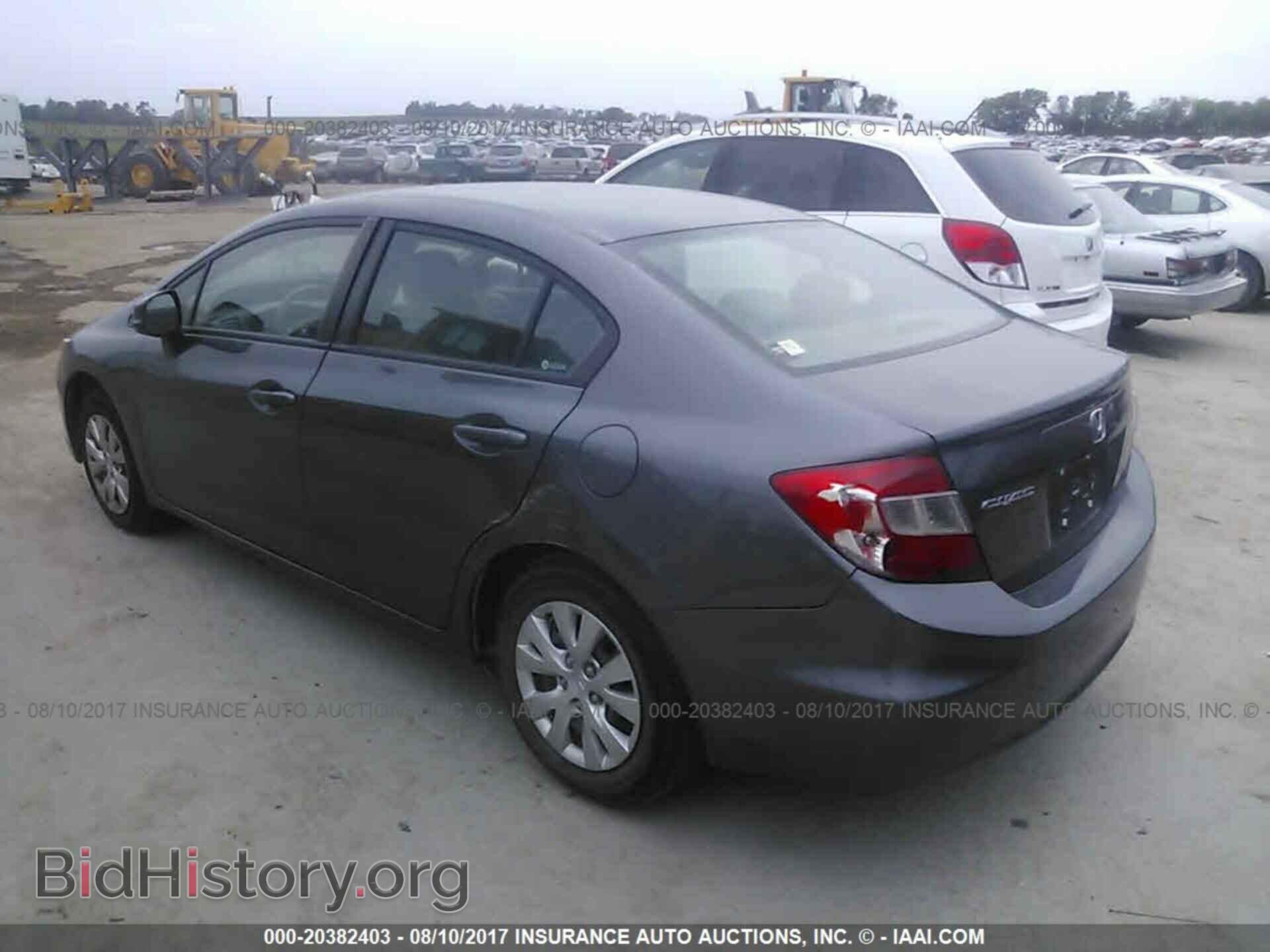2012 Honda CIVIC (VIN 19XFB2F57CE018266) — фото 3 из 10