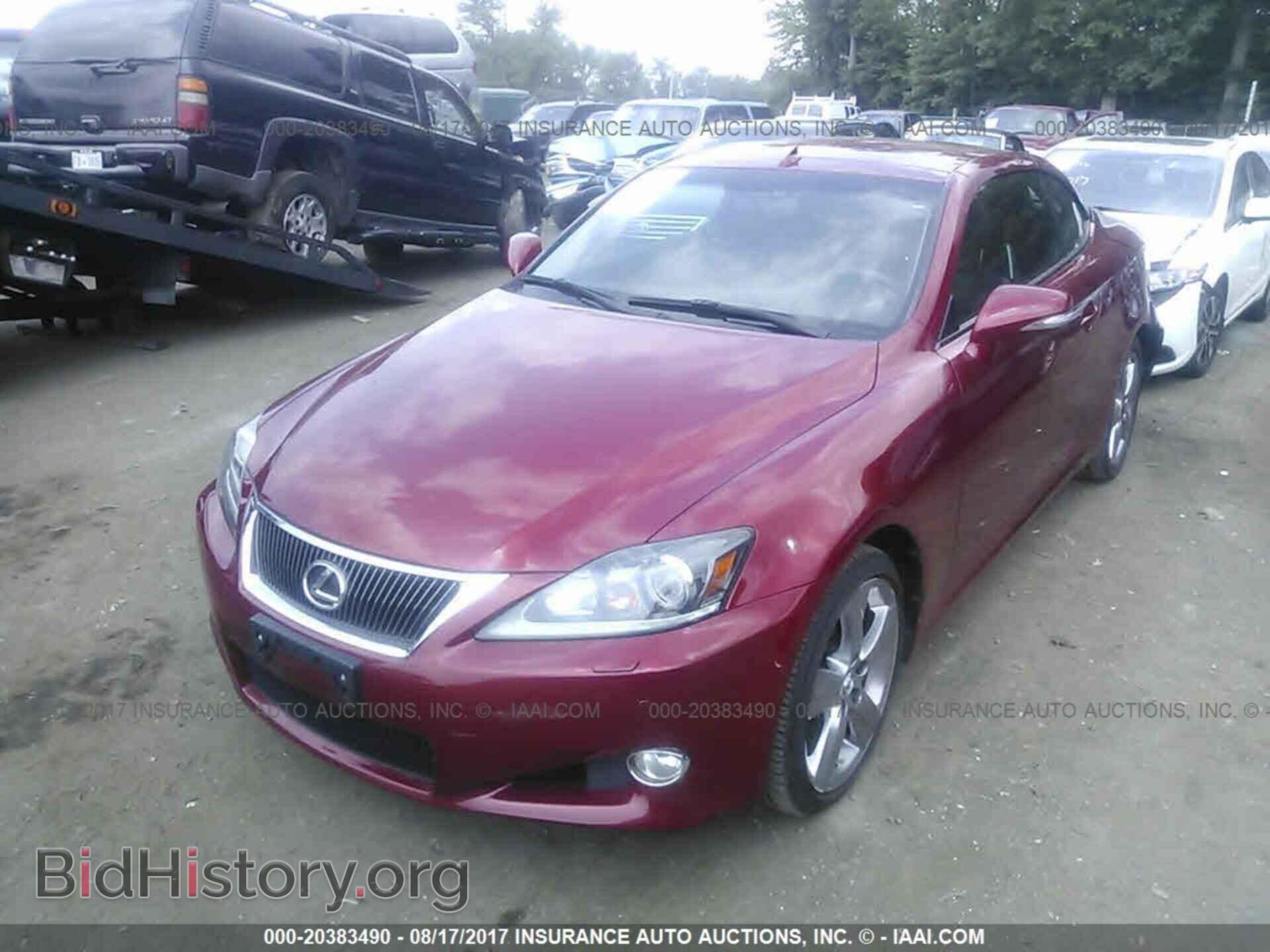 2011 Lexus Is - VIN: JTHFF2C29B2516381 - Фото 2