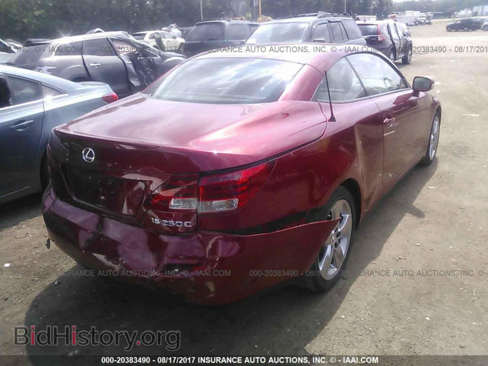 2011 Lexus Is - VIN: JTHFF2C29B2516381 - Фото 4