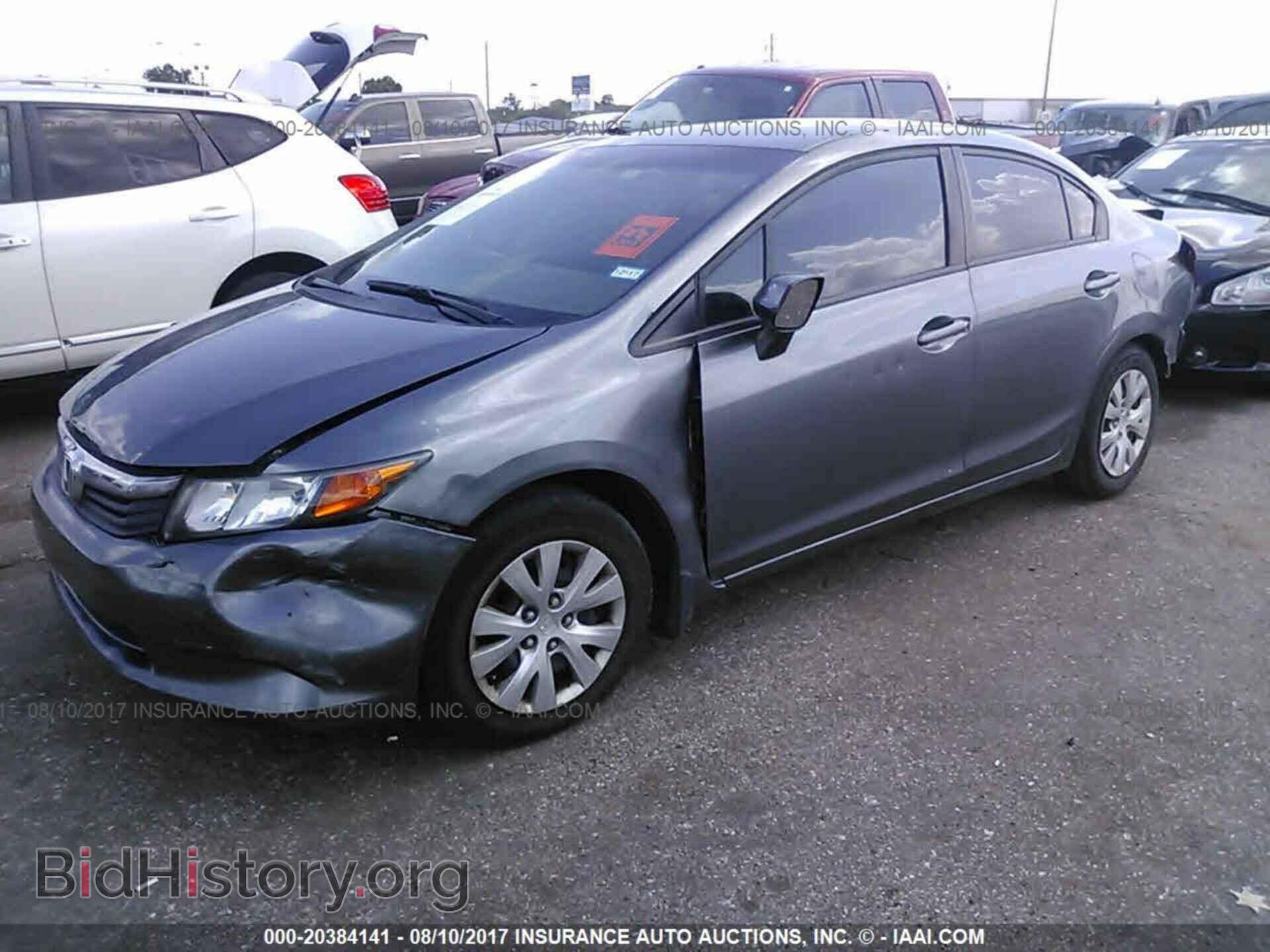 2012 Honda Civic - VIN: 19XFB2F56CE090558 - Фото 2
