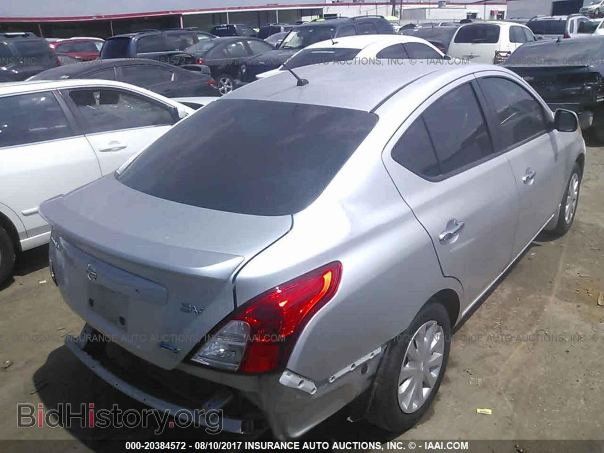 2012 Nissan Versa - VIN: 3N1CN7AP5CL920493 - Фото 4