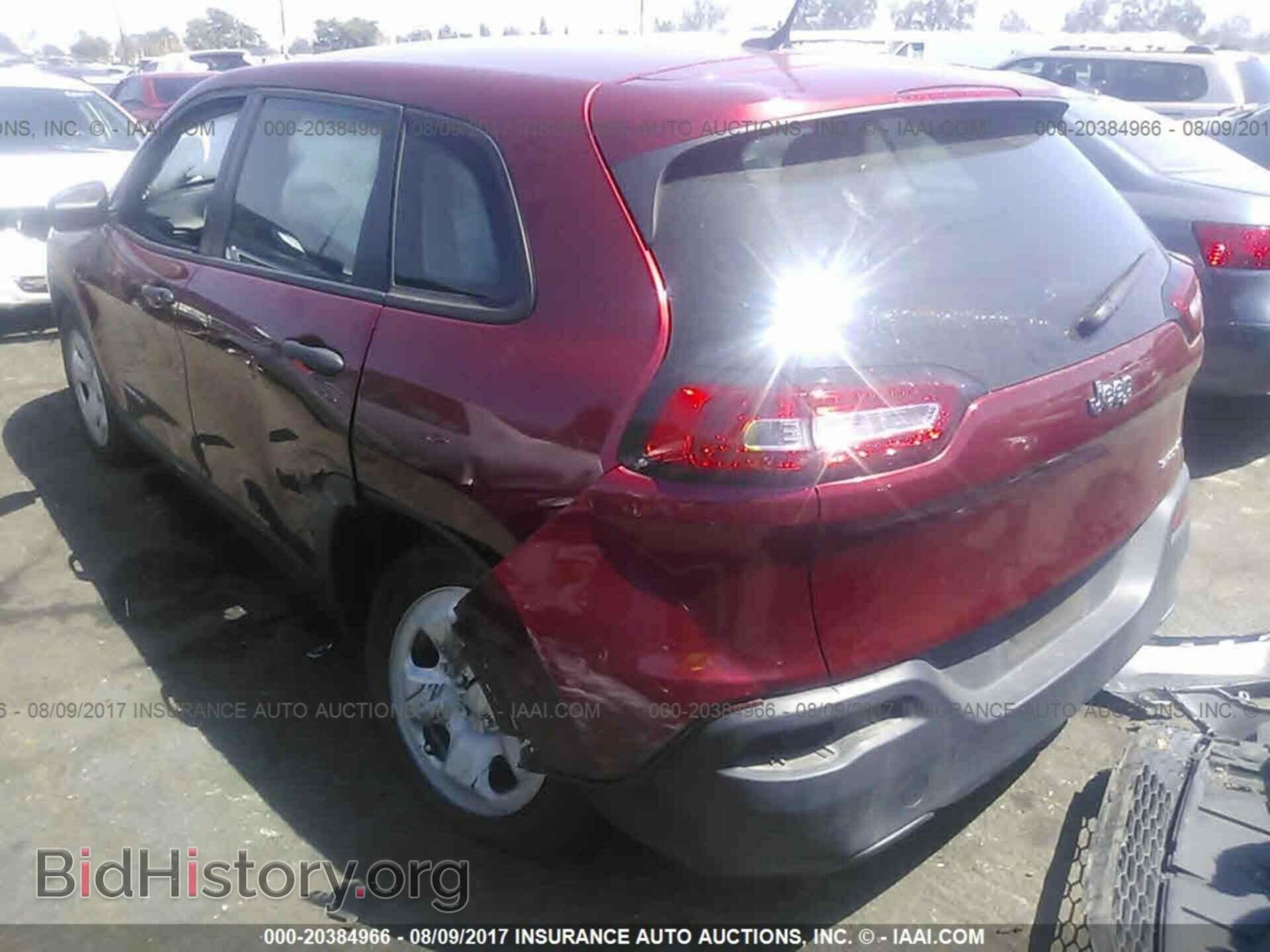 2015 Jeep Cherokee - VIN: 1C4PJLAB0FW548356 - Фото 3