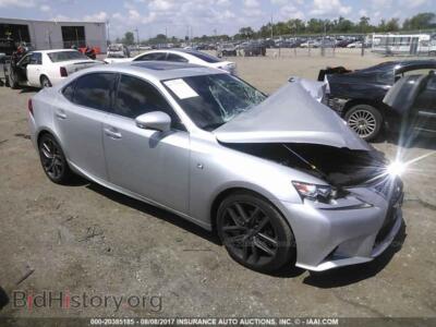 2014 Lexus IS, серебристый — VIN JTHBF1D29E5023312, IAAI